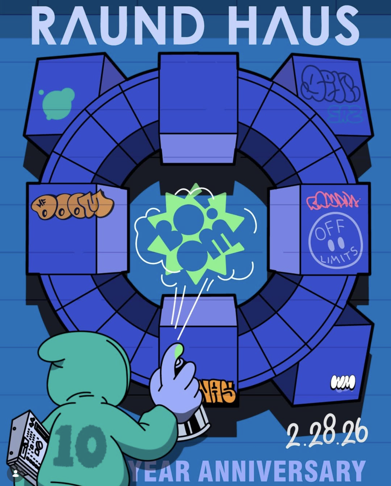 Raund Haus 10 year anniversary reunion