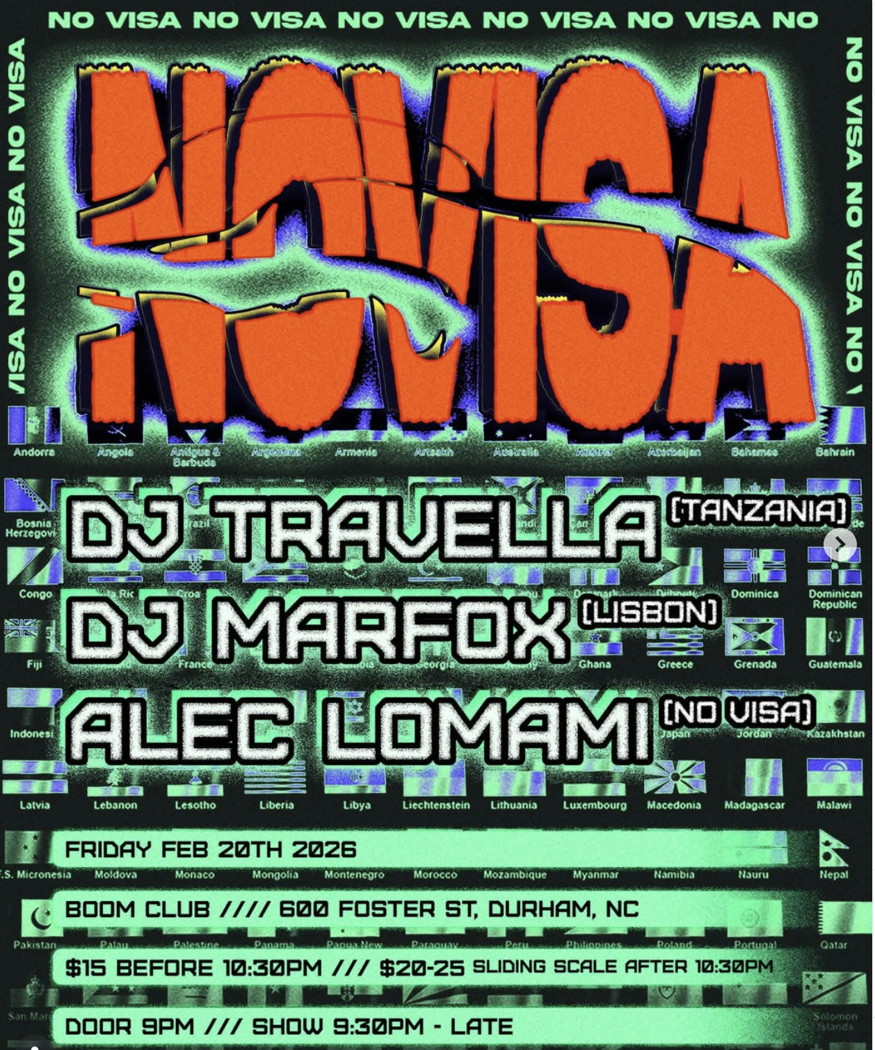 NO VISA feat. dj travel, dj marvel, Alec lomami