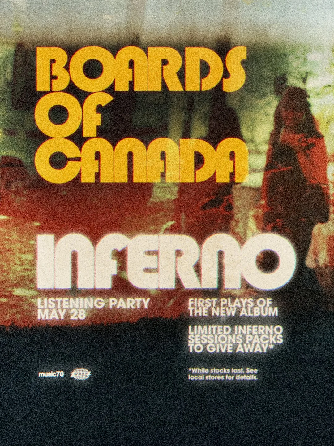 boards of Canada “inferno” listening party and album release