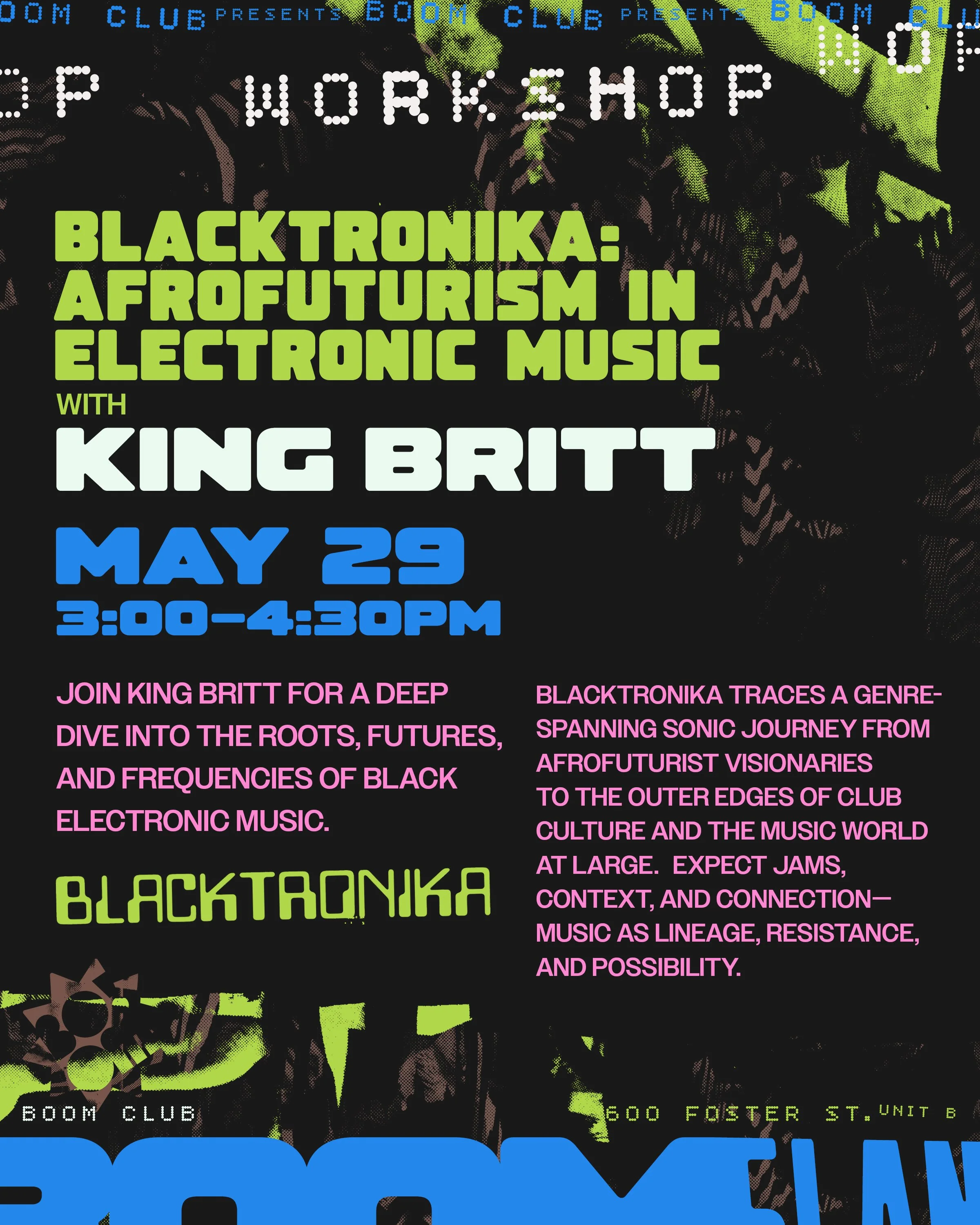 Blacktronika: Afrofuturism in Electronic Music with King Britt