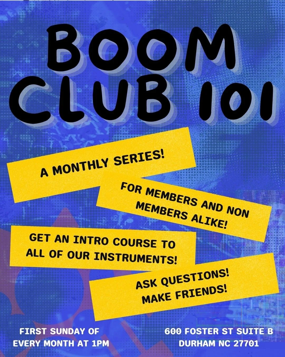 BOOM CLUB 101