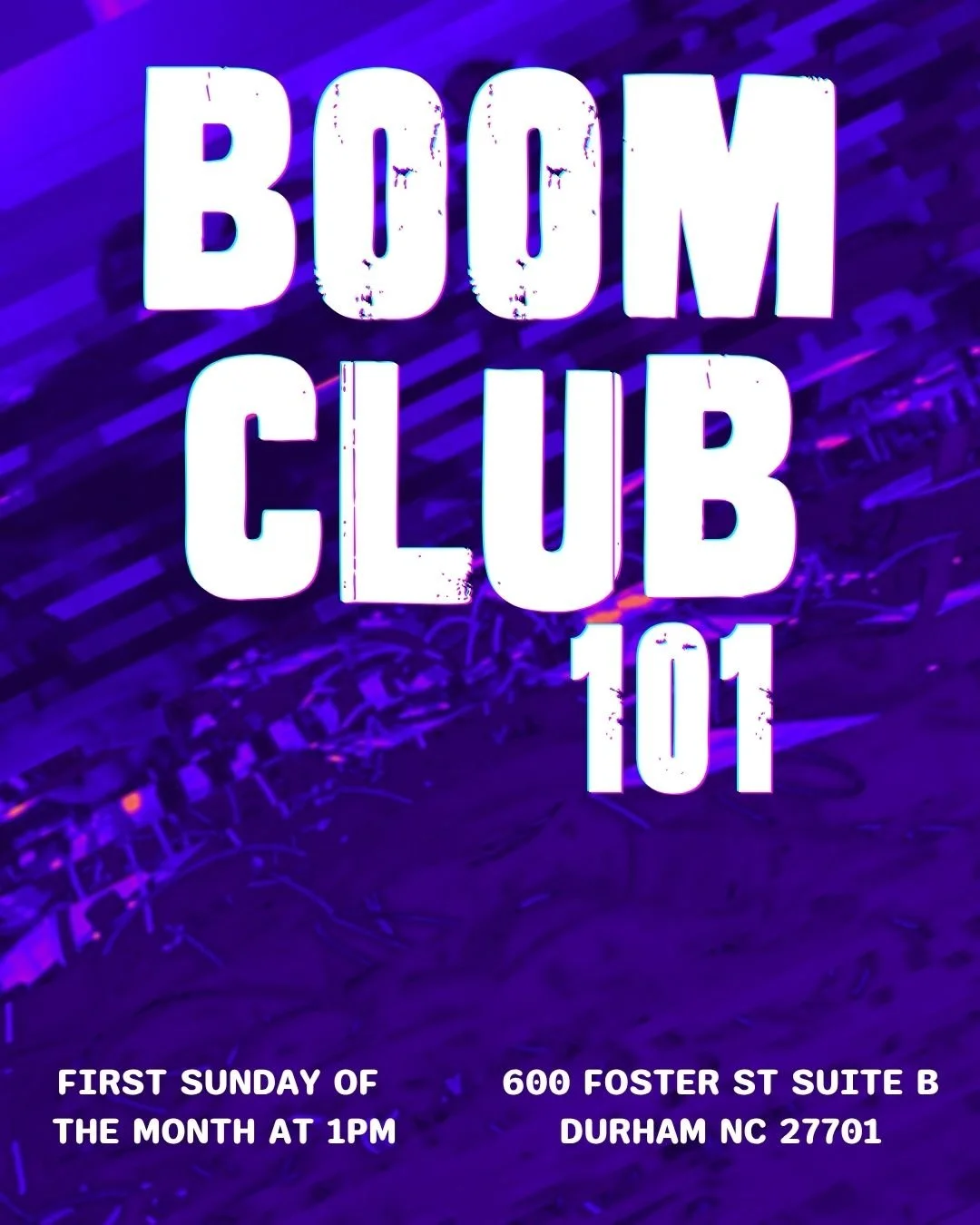 BOOM CLUB 101