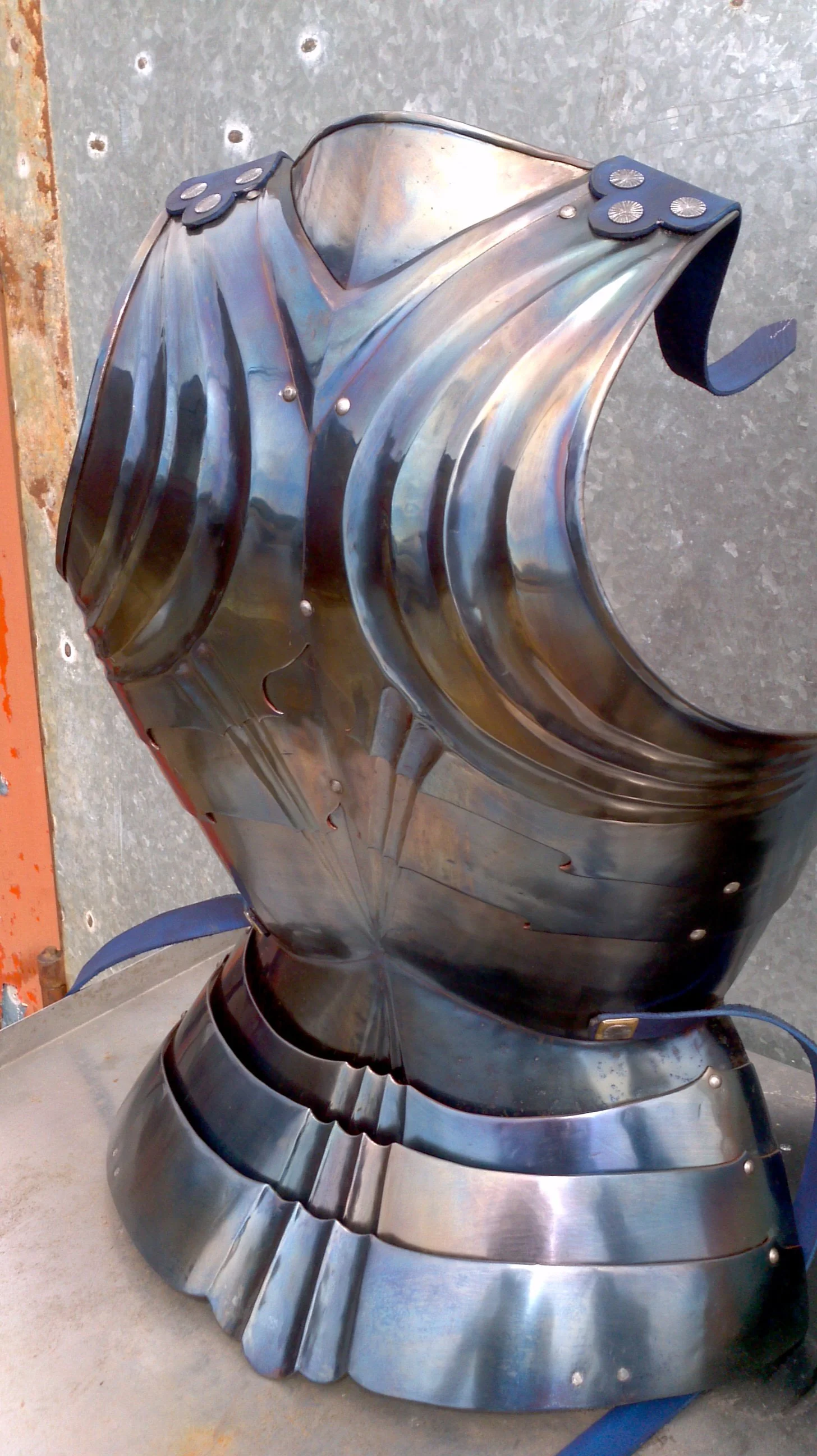 Blued Gothic Backplate