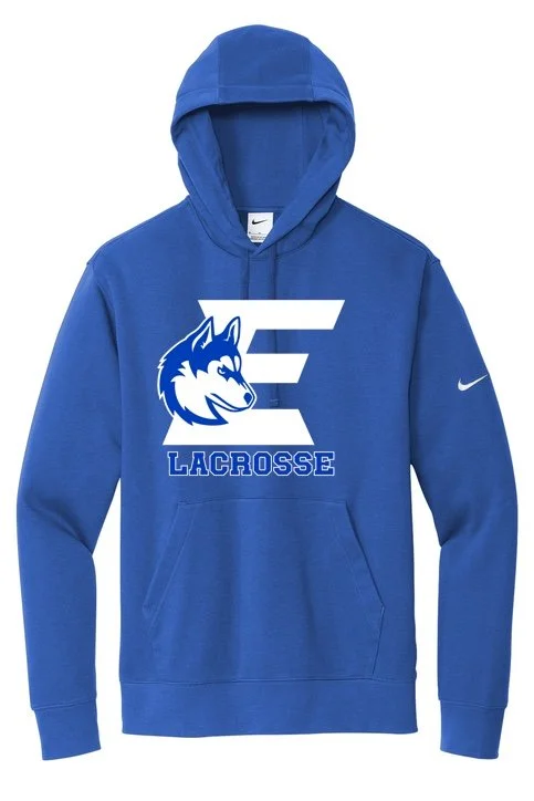 NKDR1499  Nike Club Fleece Sleeve Swoosh Pullover Hoodie  (LOGO #2)