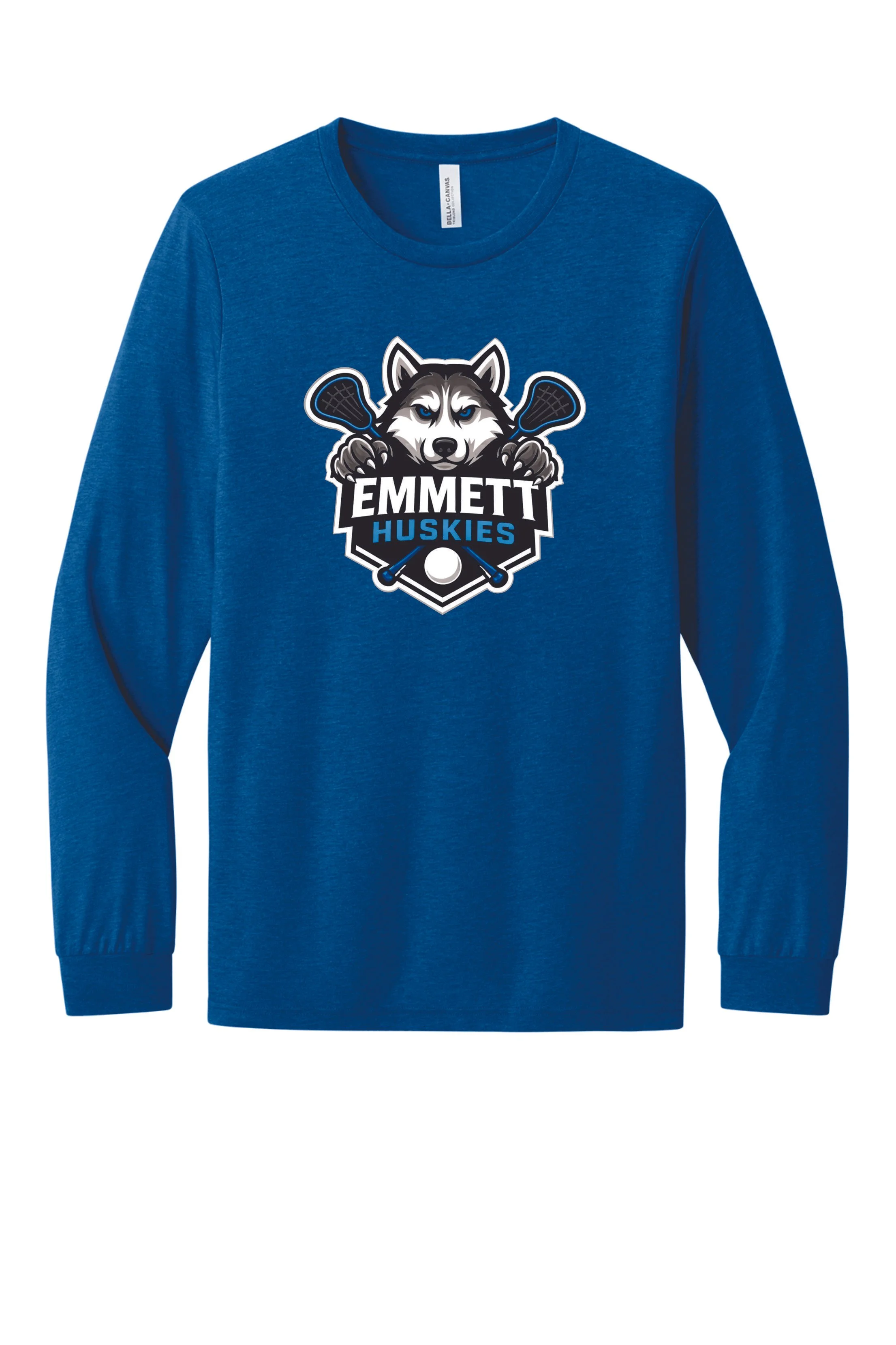 BC3513  BELLA+CANVAS® Unisex Triblend Long Sleeve Tee  (LOGO EH)