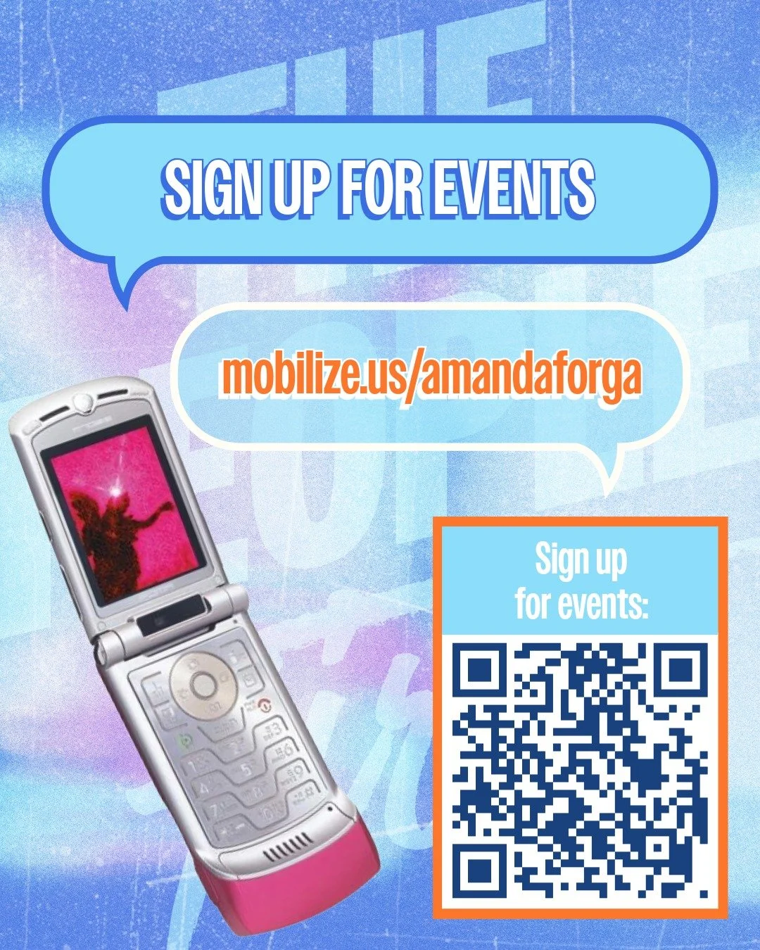 Be part of the people-powered movement! RSVP for our events today at: www.mobilize.us/amandaforga/