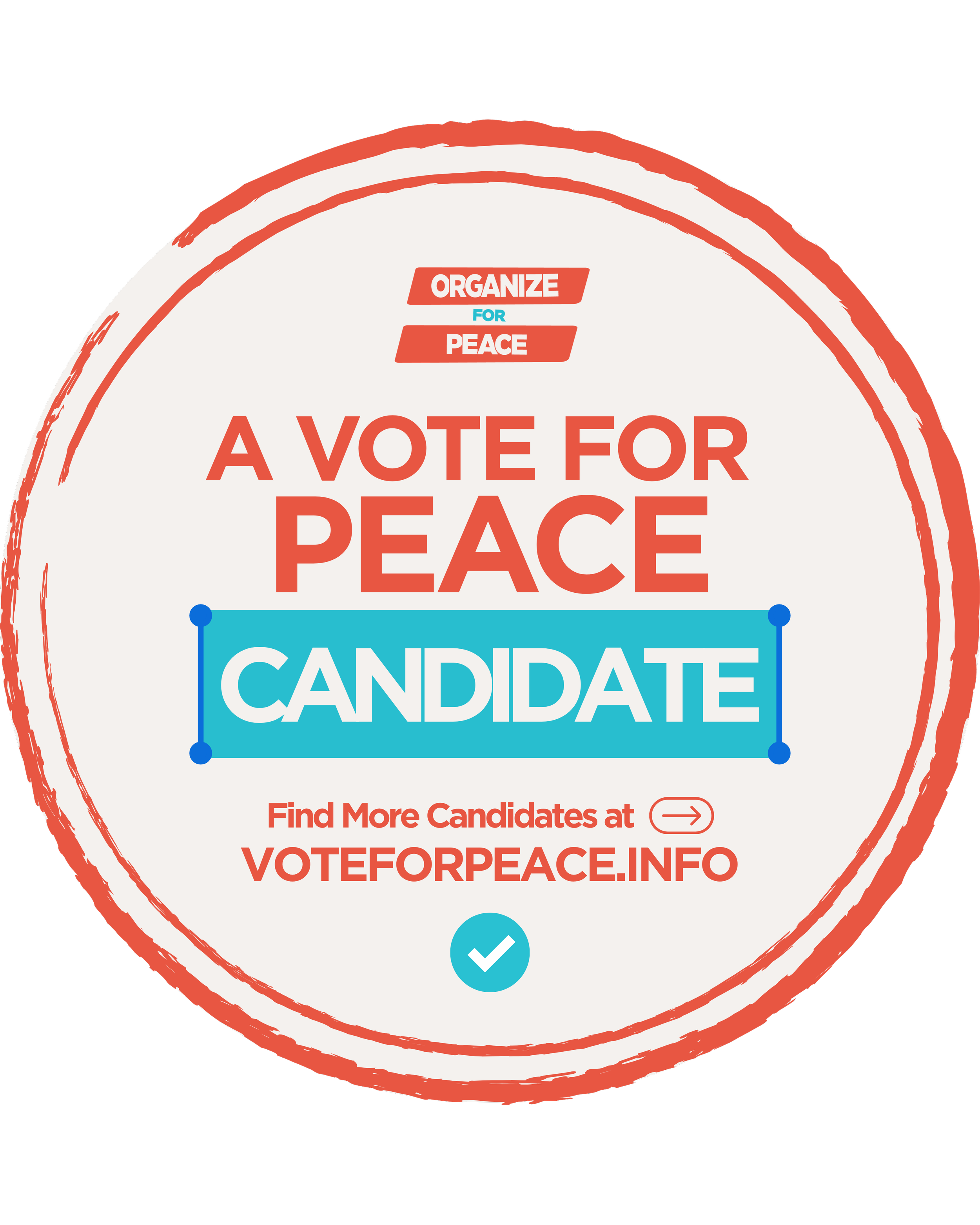 Vote for Peace Candidate