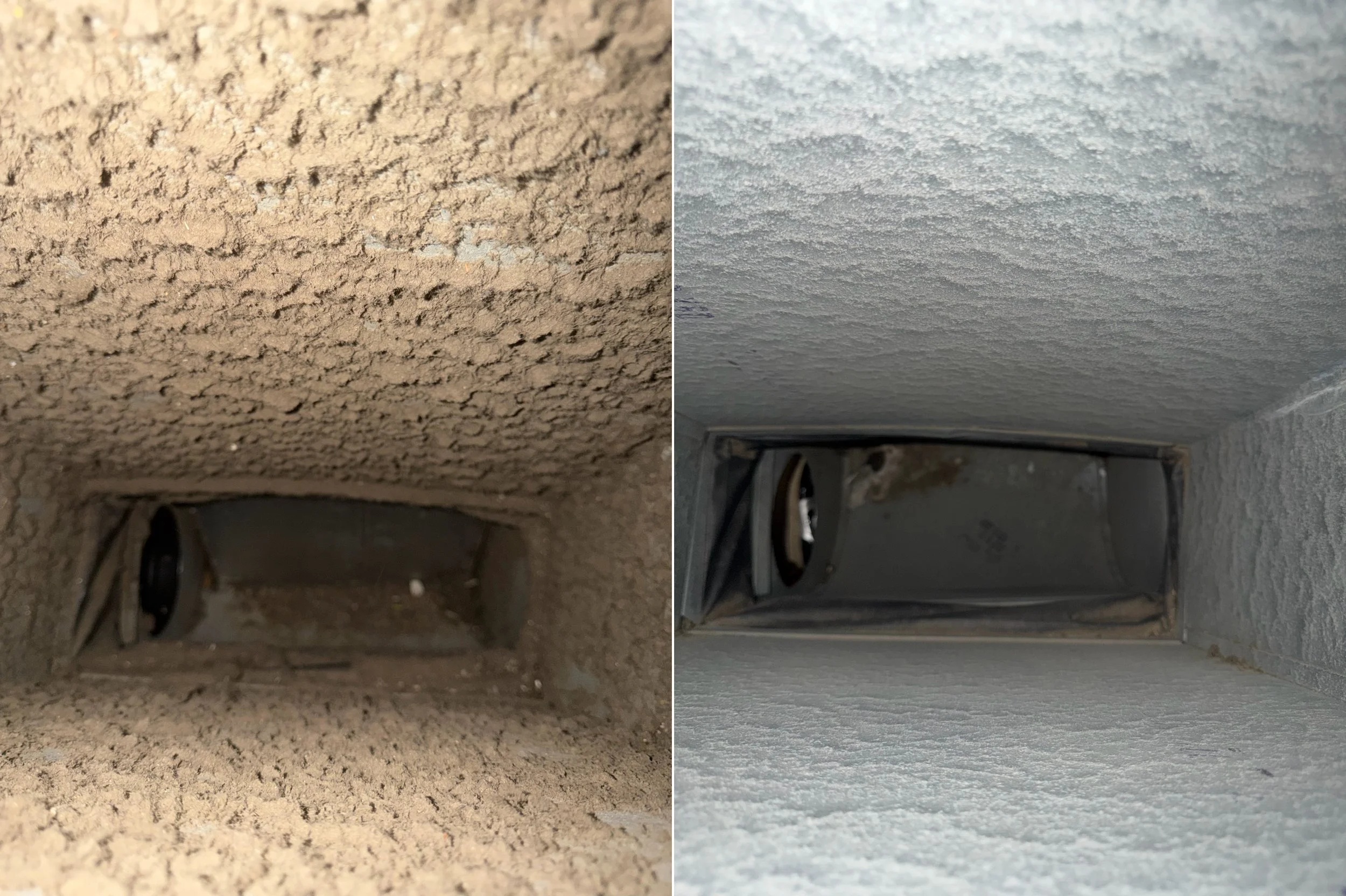 Before & After Air Duct Cleaning
