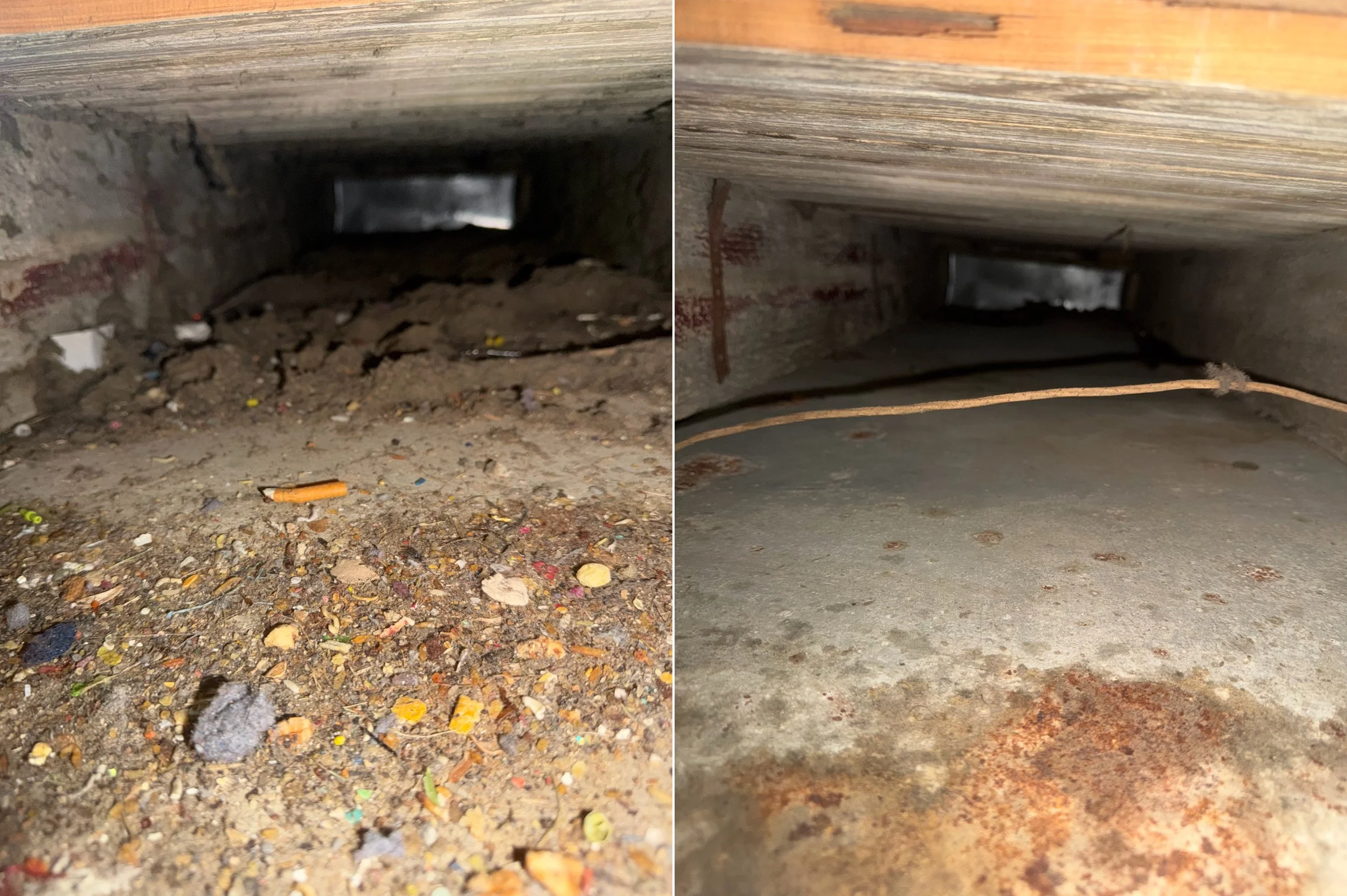 Before & After Air Duct Cleaning