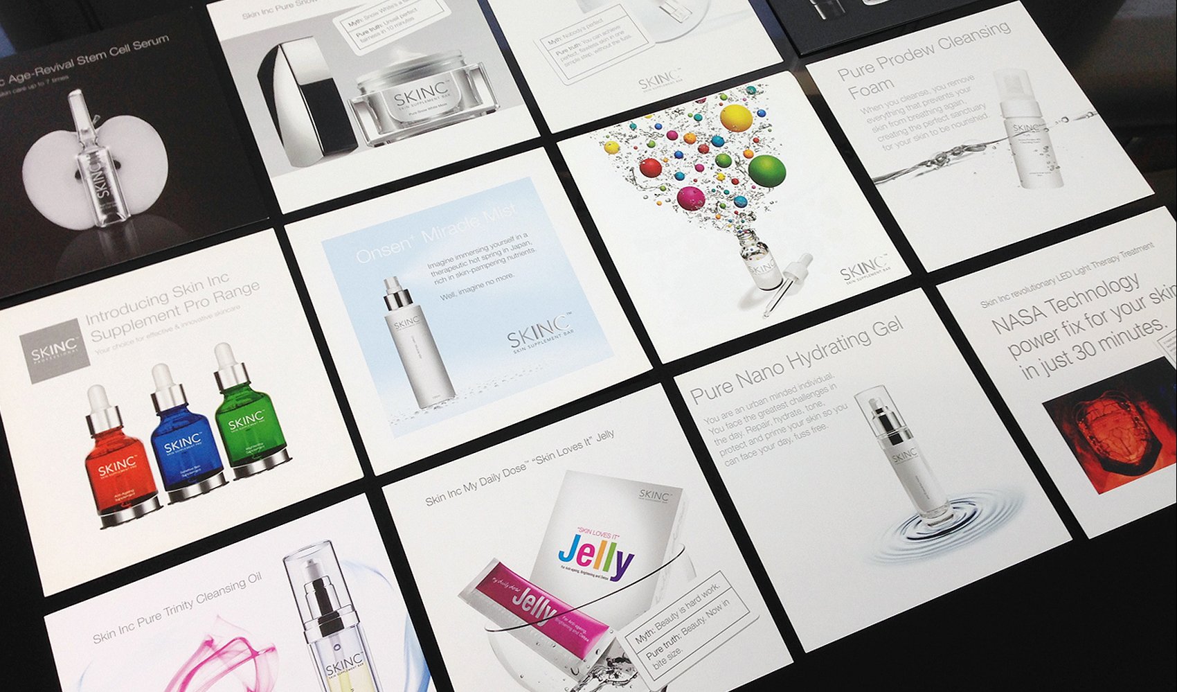 Skincare Product Brochure Design