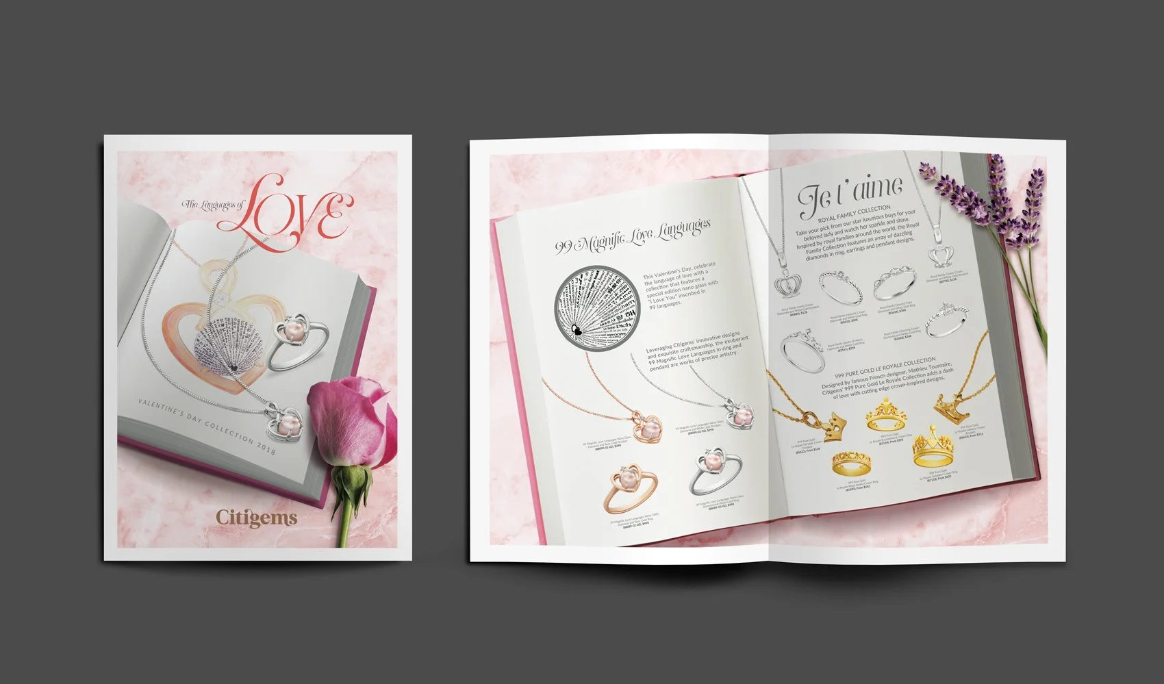 Jewellery Product Brochure Design