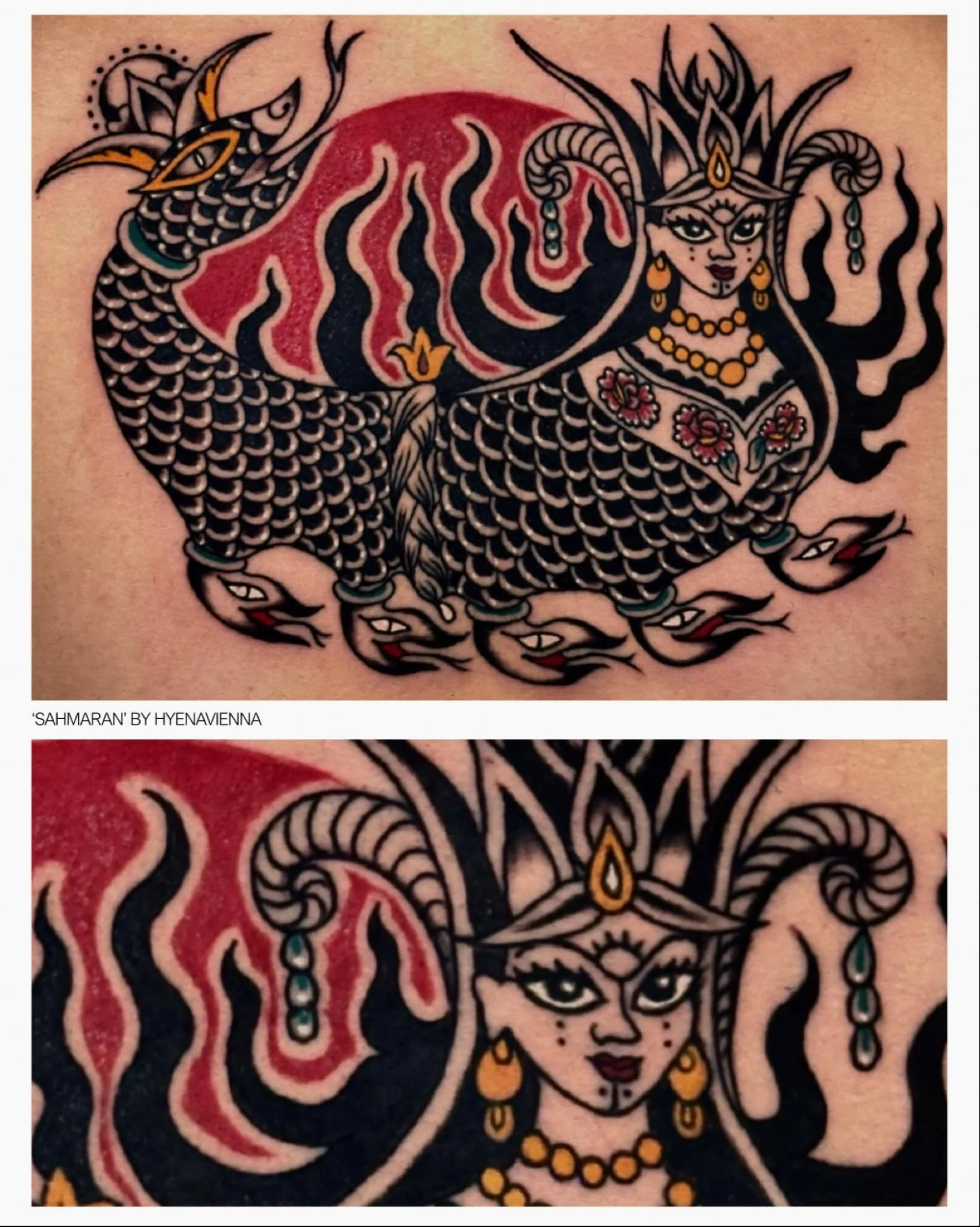 Sahmaran Tattoo by @hyenavienna 

To book in with Hyenavienna at our central London tattoo studio book through our website, DM us or pop in 

#şahmaran #shahmaran #şahmarantattoo #mythicaltattoo #snaketattoo #folkloretattoo