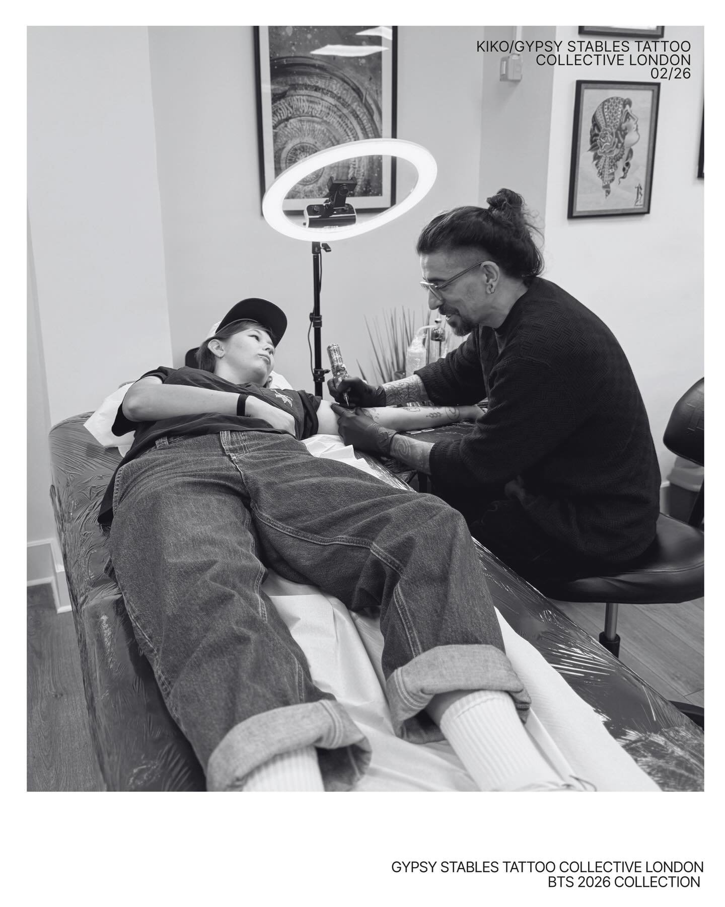 Kiko tattooing at our central London tattoo shop | Feb 2026 
To book in with @kikolopes DM him or pop us an email