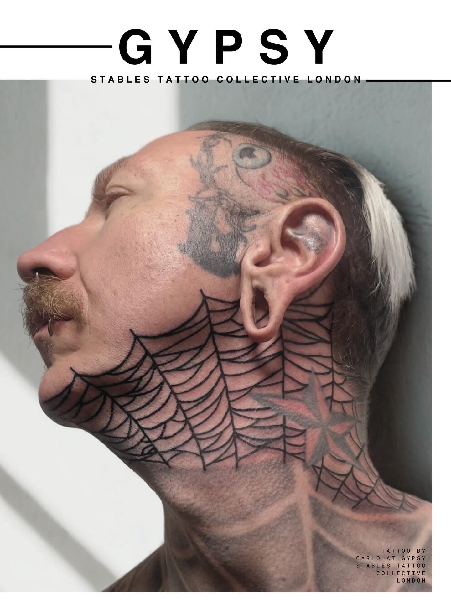 Neck tattoos by @k1llmoody for @liamgasman | 2026