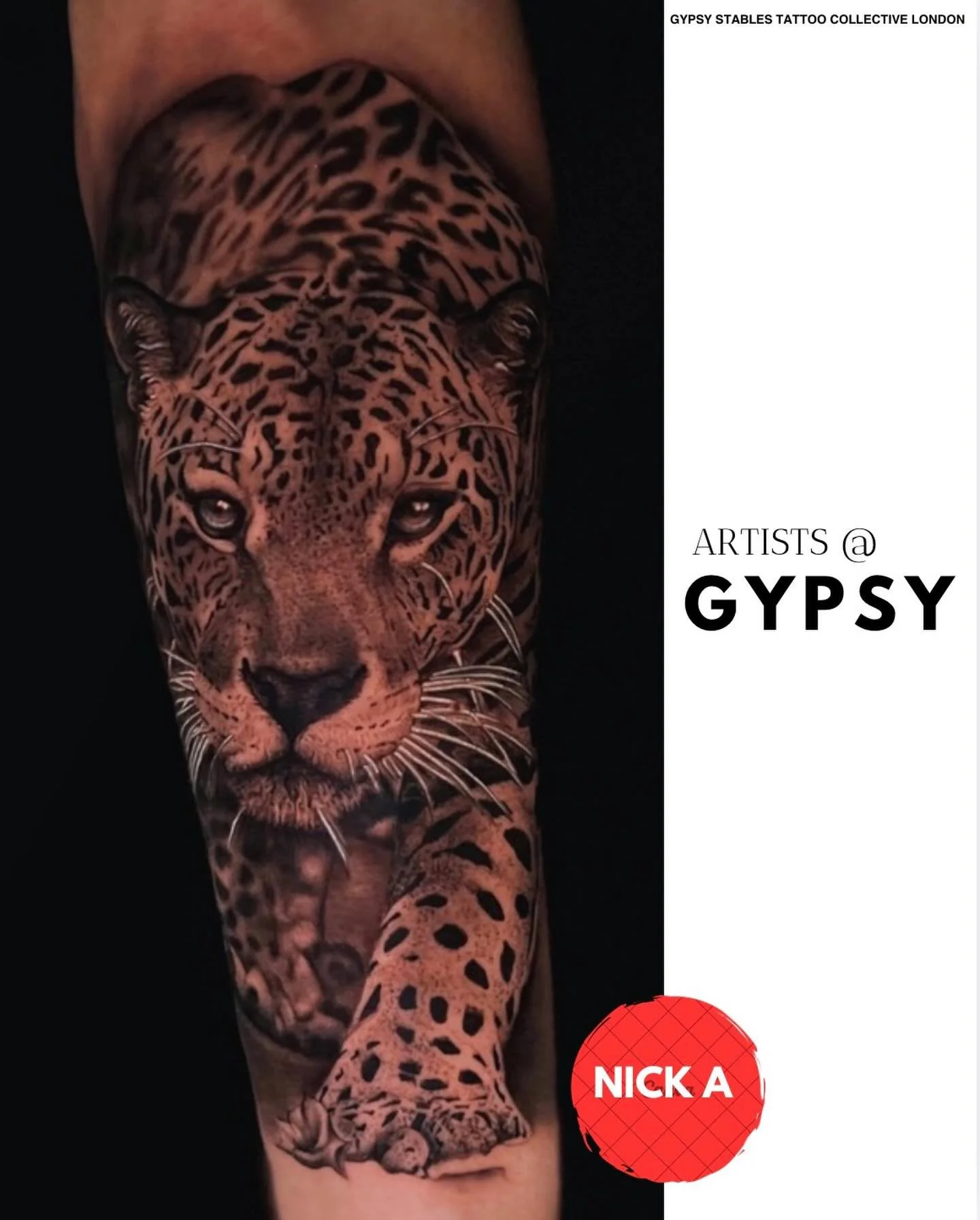 Artist Nick Anderson @nicktattoo.g | Artists@gypsy 2026 

Since 2011 | One of the top trusted places for tattoos and piercing in central London | Modern studio 5-minutes walk from Oxford Street | A specialist team of tattoo artists and body piercers 