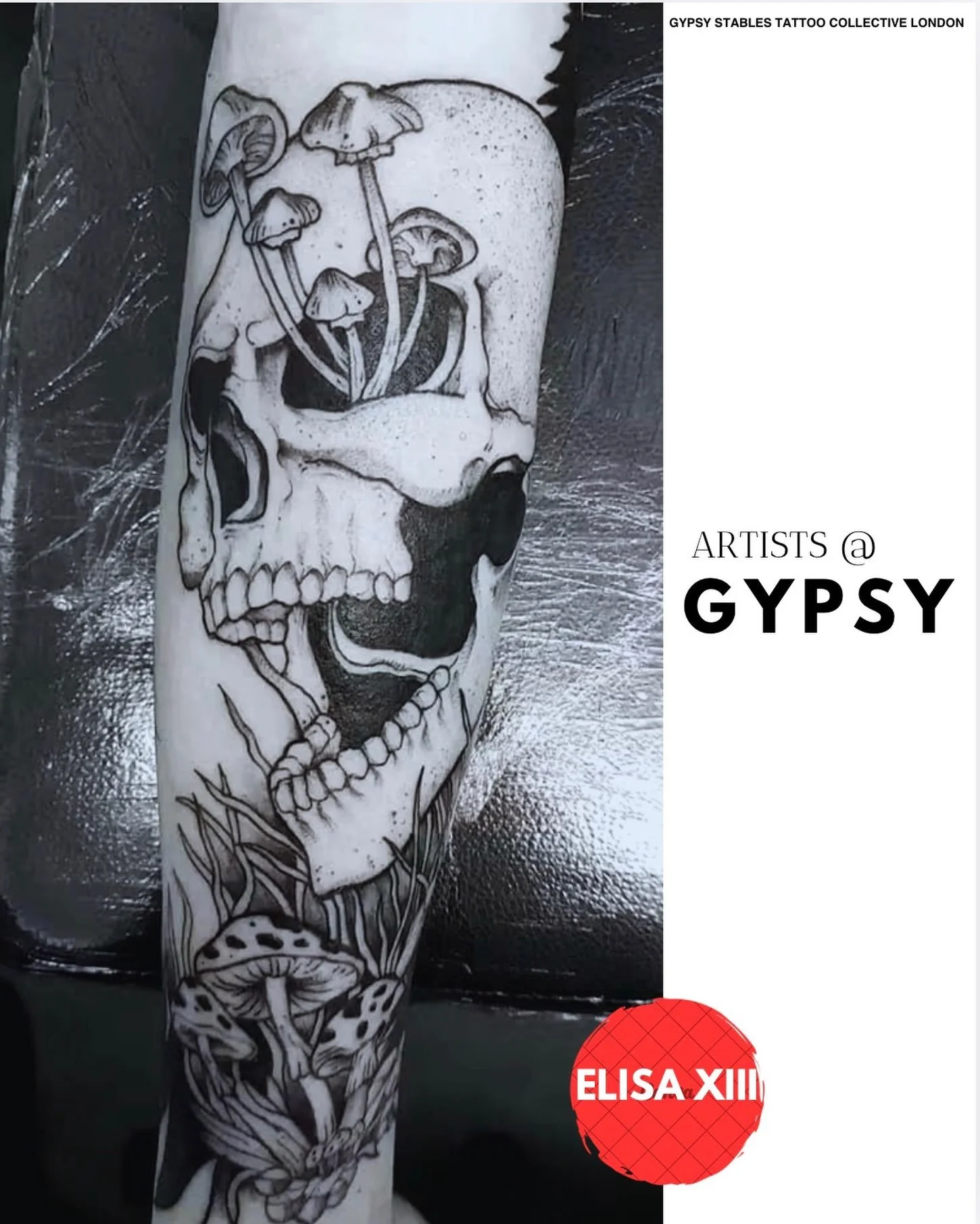 Artist Elisa Thirteen @elisa_thirteen | Artists@gypsy 2026 

Since 2011 | One of the top trusted places for tattoos and piercing in central London | Modern studio 5-minutes walk from Oxford Street | A specialist team of tattoo artists and body pierce