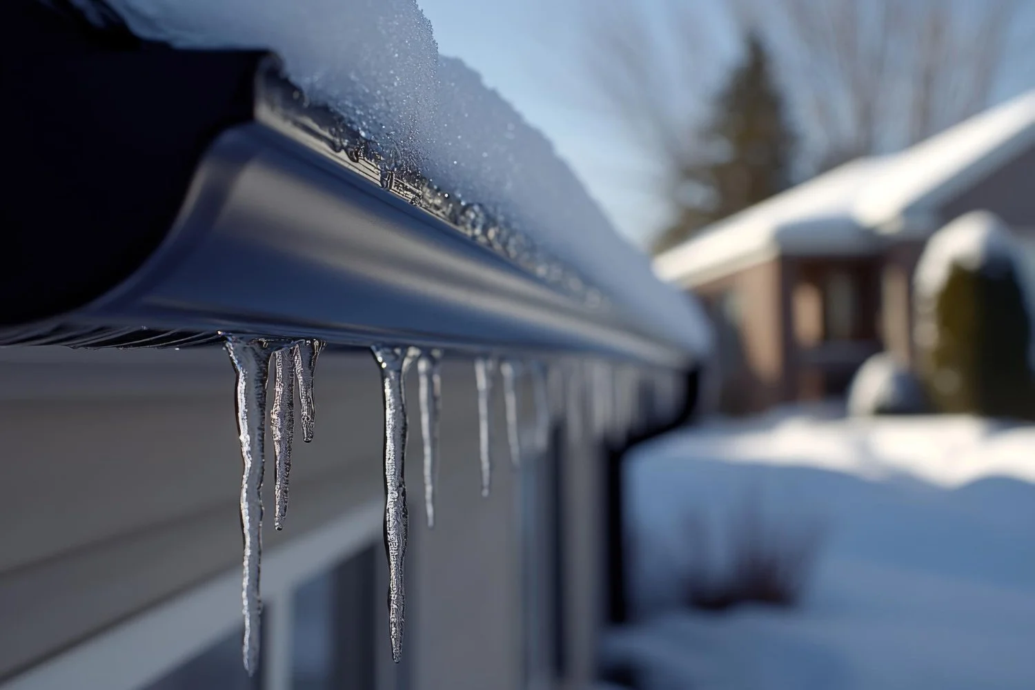 Why Gutters Overflow in Winter and What Aluminum Options Do