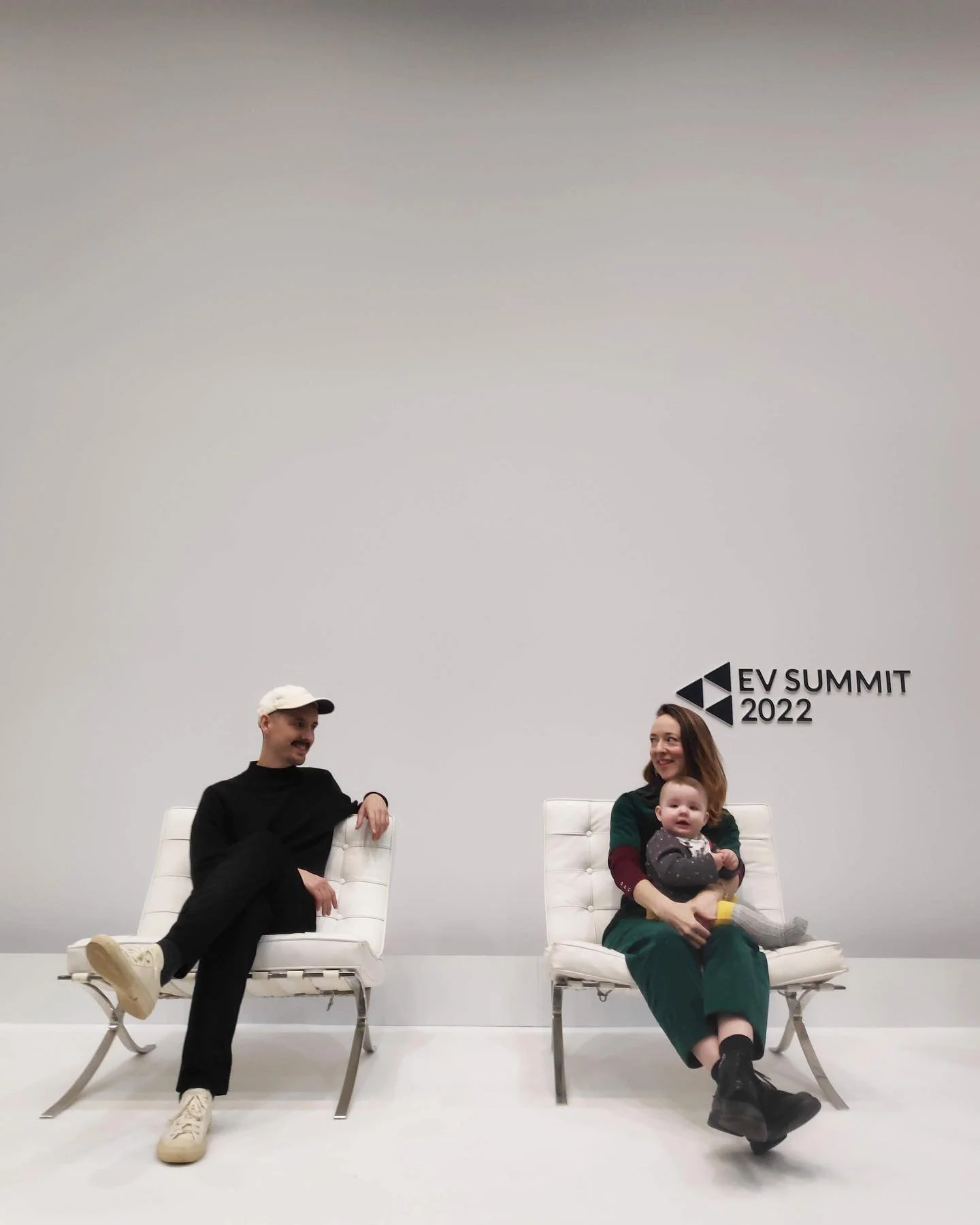 What do you do when you&rsquo;re partners in life and work and you have a baby? Bring her along. 

The EV Summit was our first event since having our daughter. She attended most of the set-up day with one of us having her in the sling and all worked 