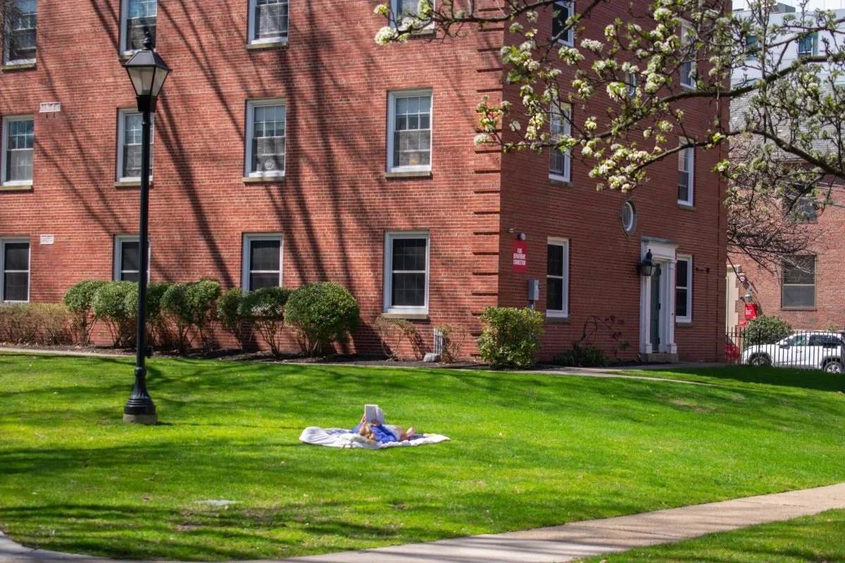 the importance of green spaces in the upcoming Living and Learning Center