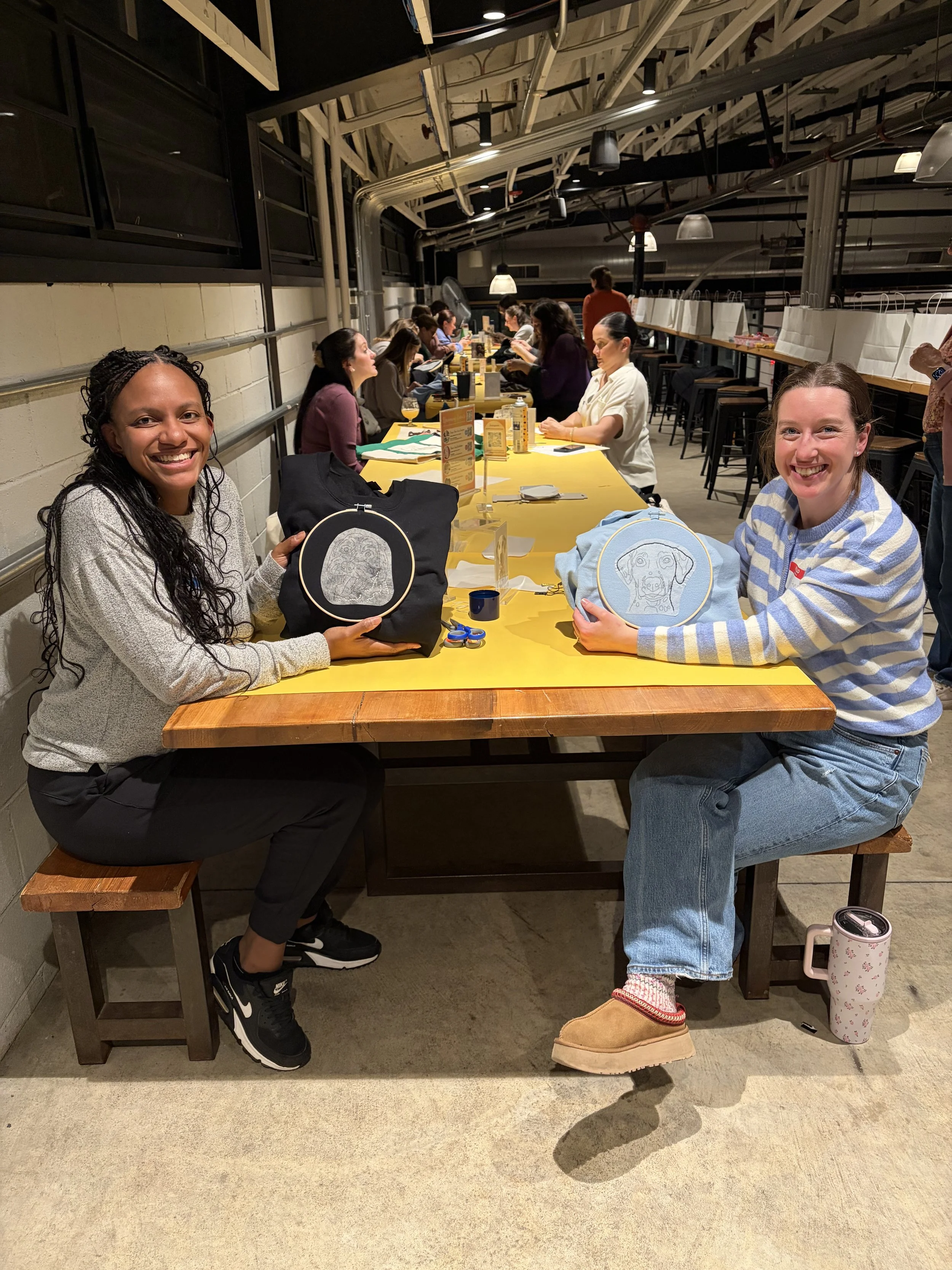 Crafts &amp; Crafts Pet Embroidery at Tonewood Brewing