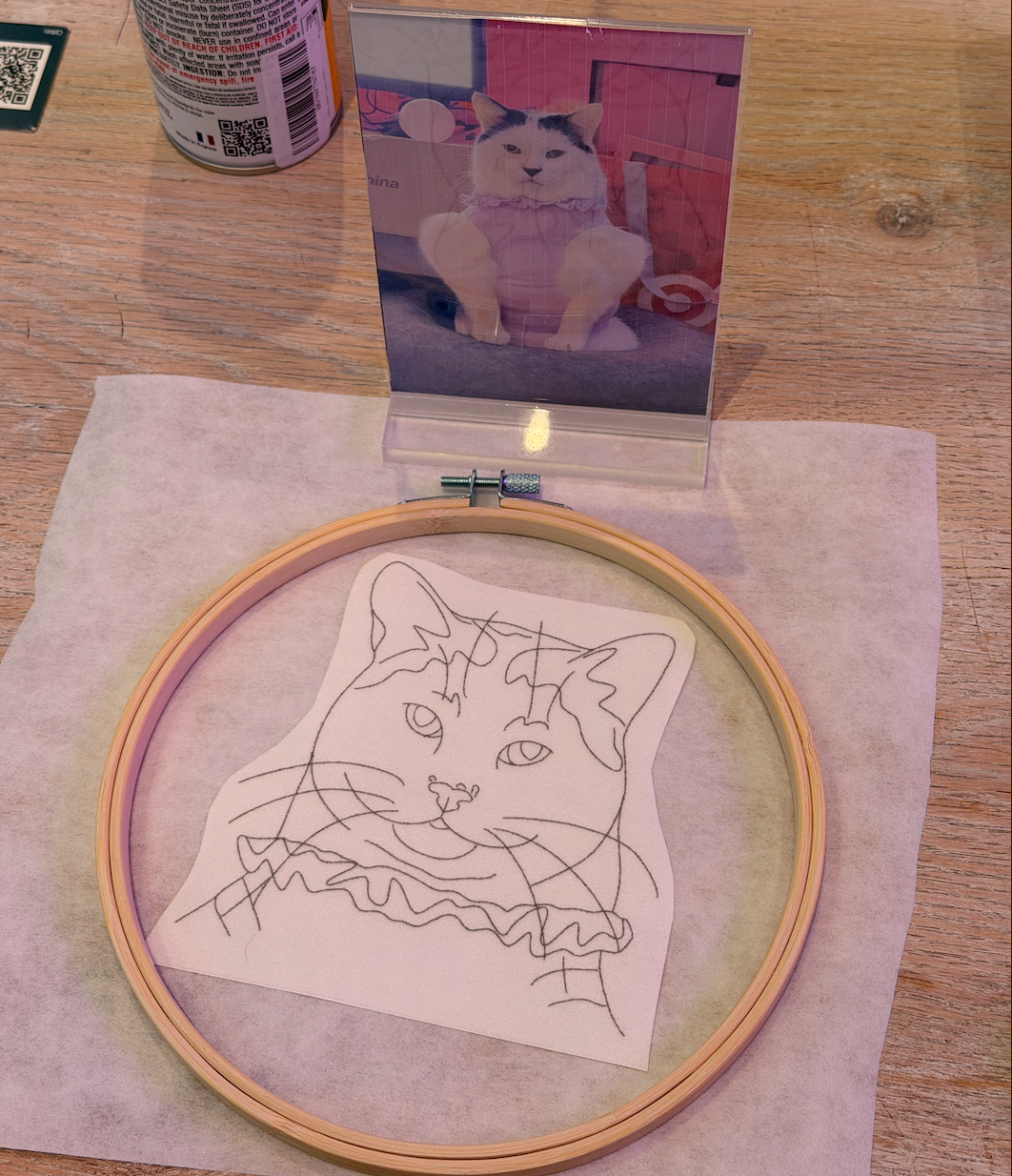 Custom Pet Embroidery Pattern