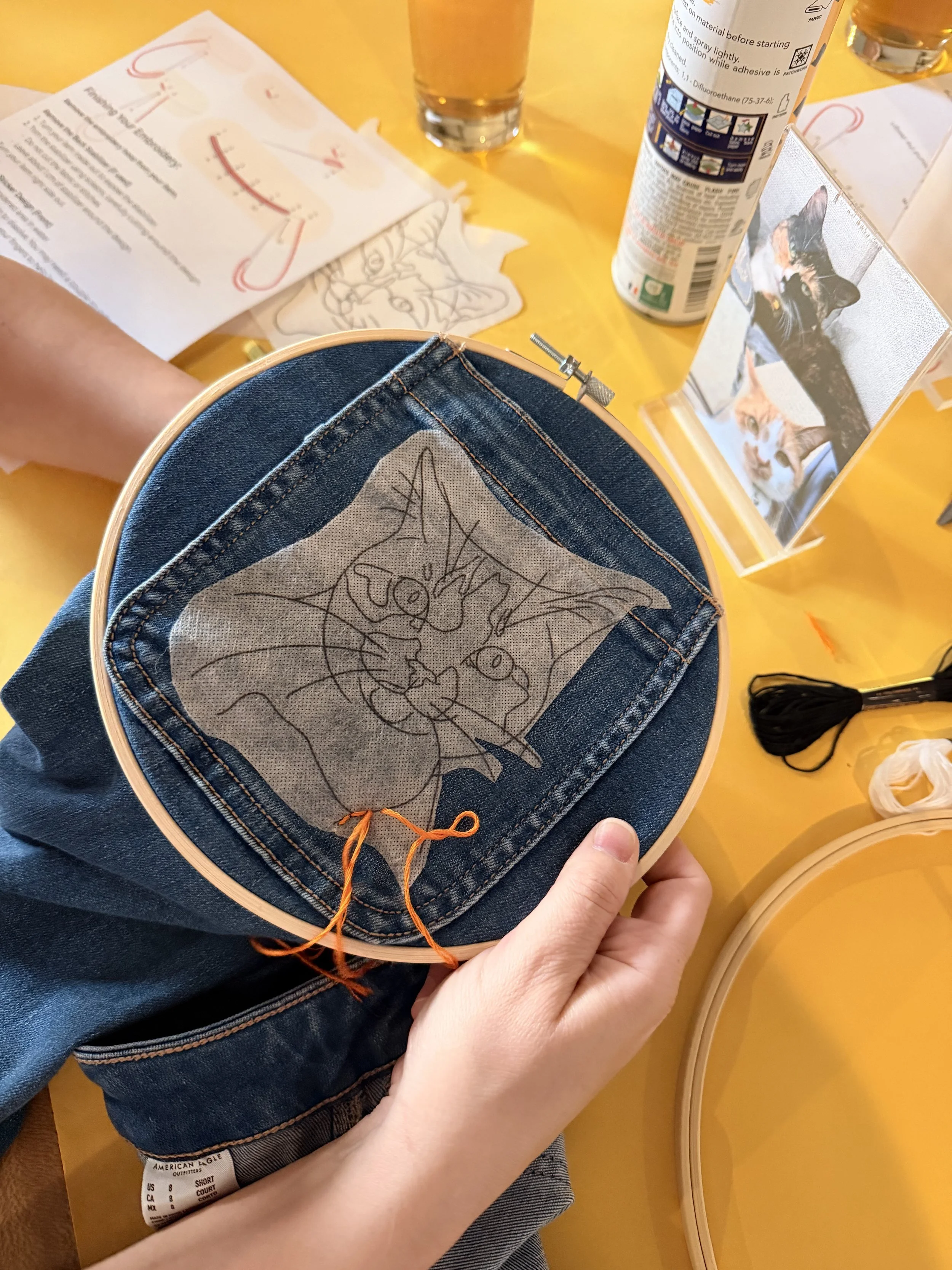 Custom Pet Embroidery Pattern