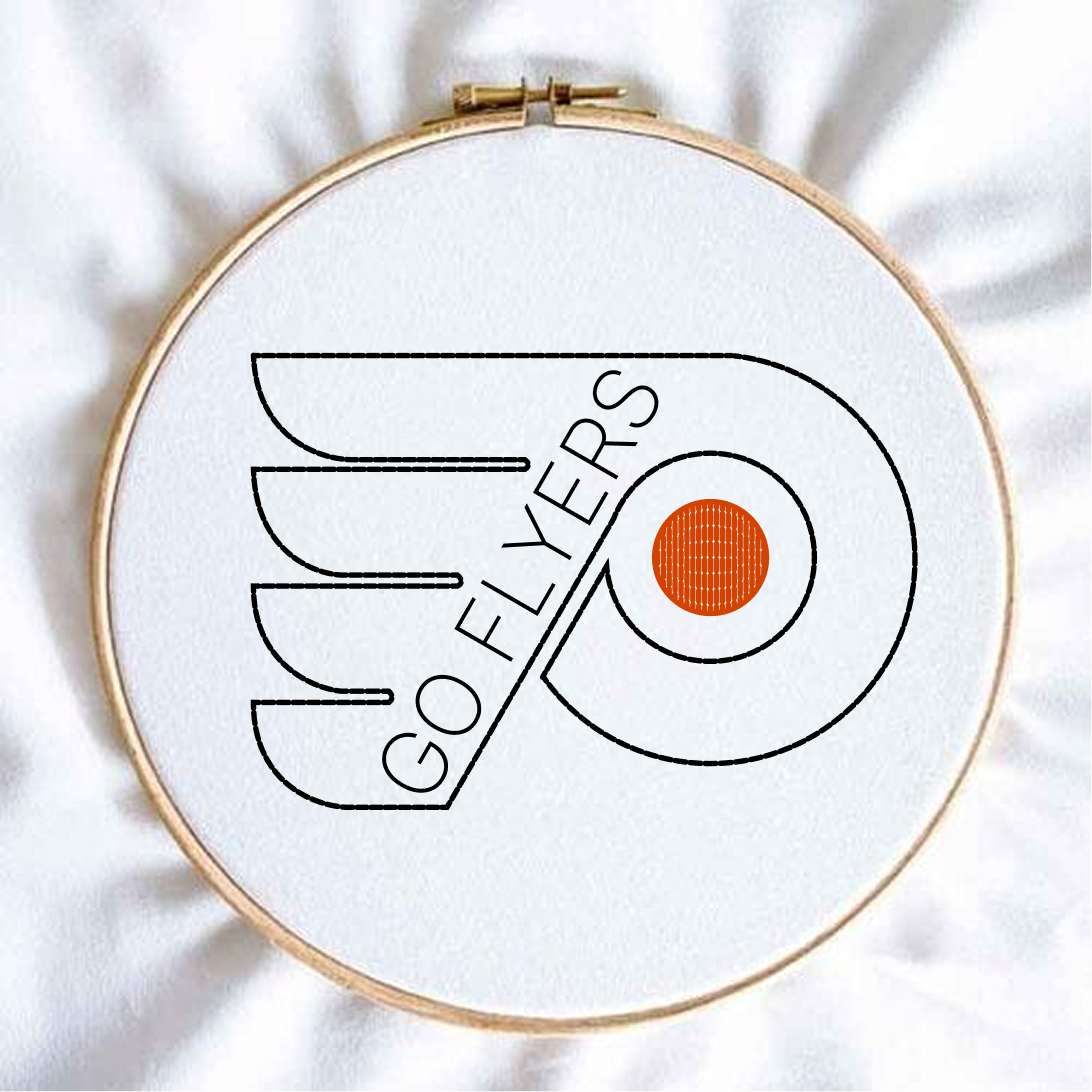 Flyers Embroidery Kit