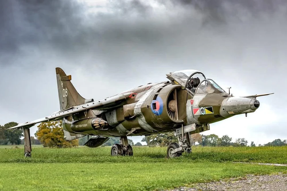 Harrier GR3 XV808 — Chetton Heritage Museum