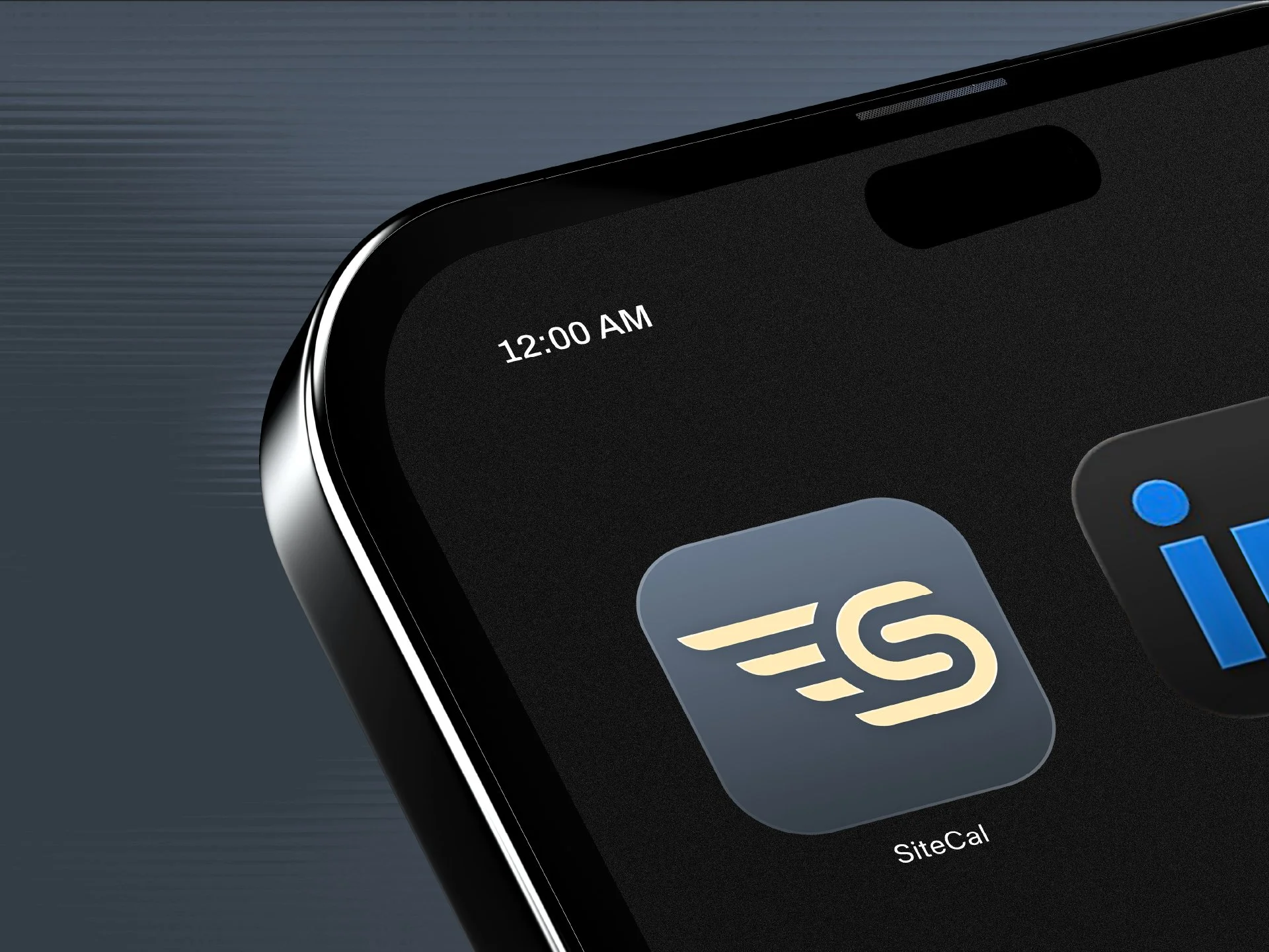 SiteCal brand identity design - app