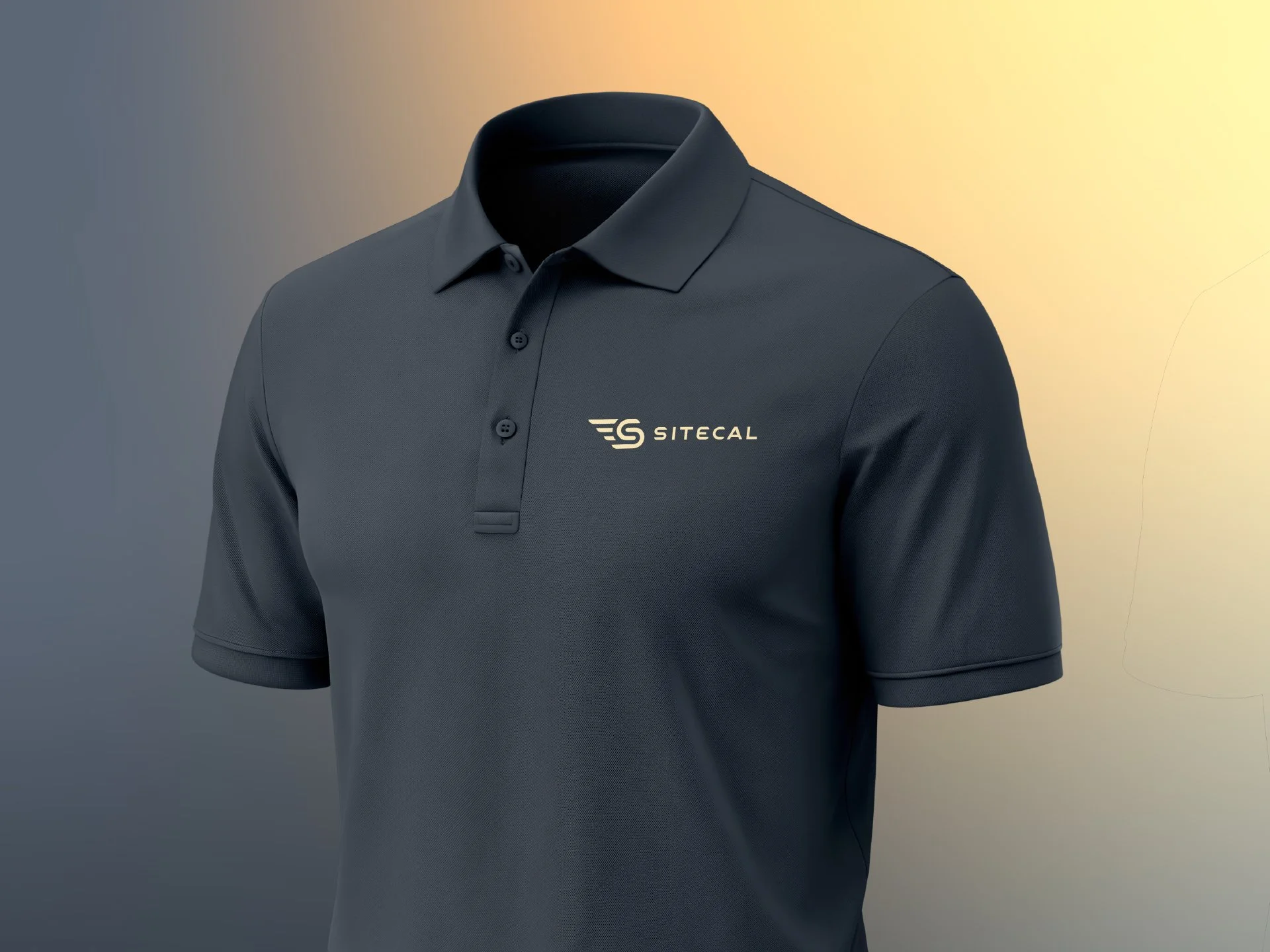 SiteCal brand identity design - uniform