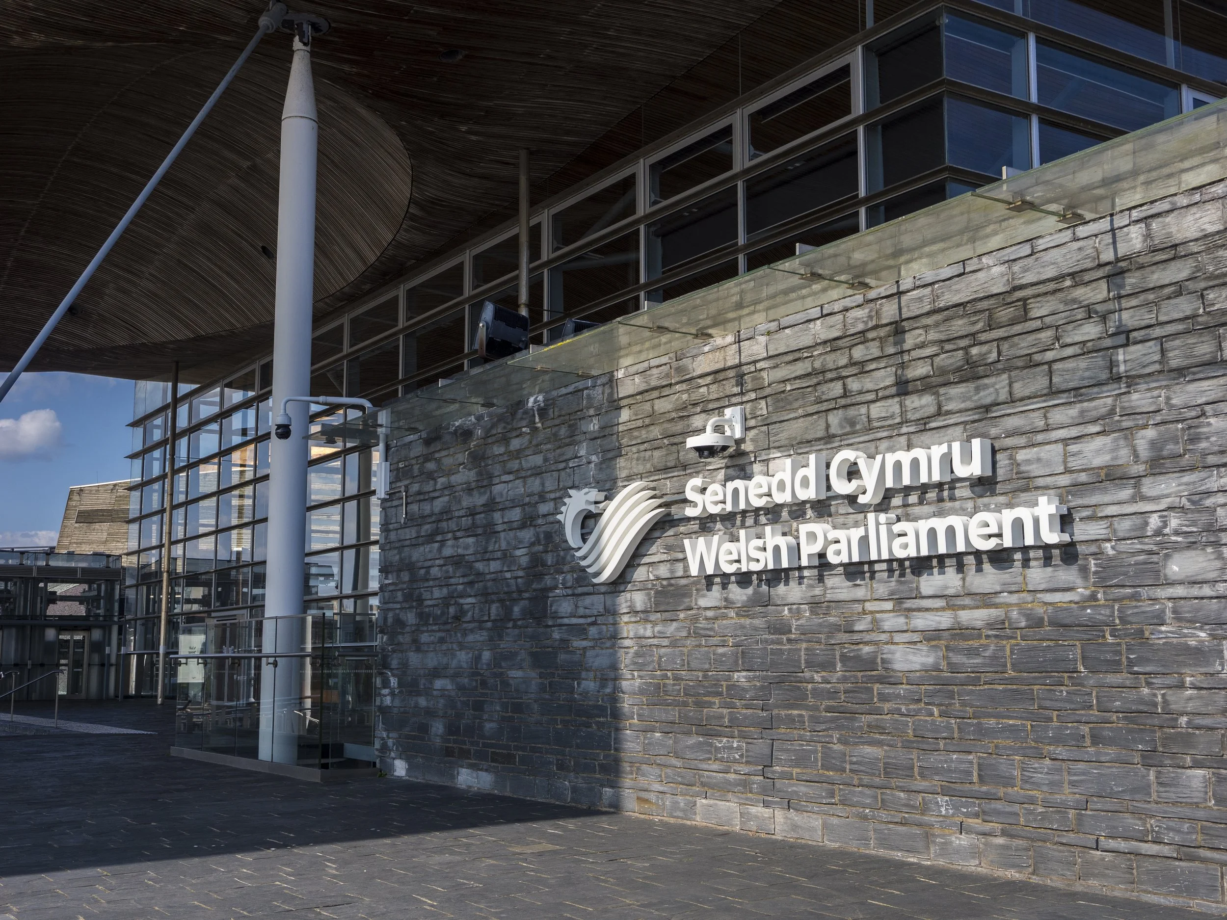 Welsh Parliament, Cardiff, Wales, UK. 