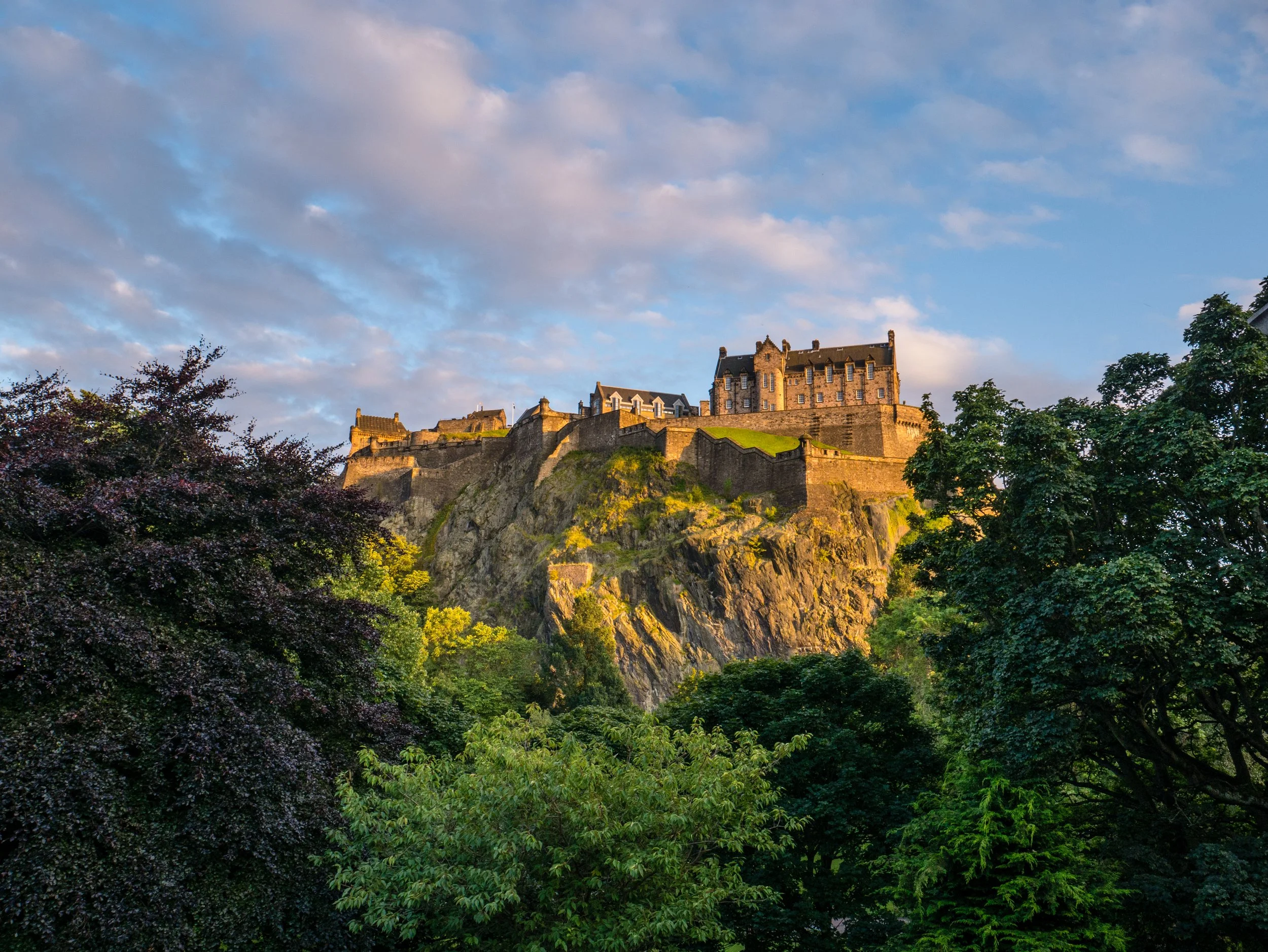 Edinburgh Castle, Scotland, UK. 