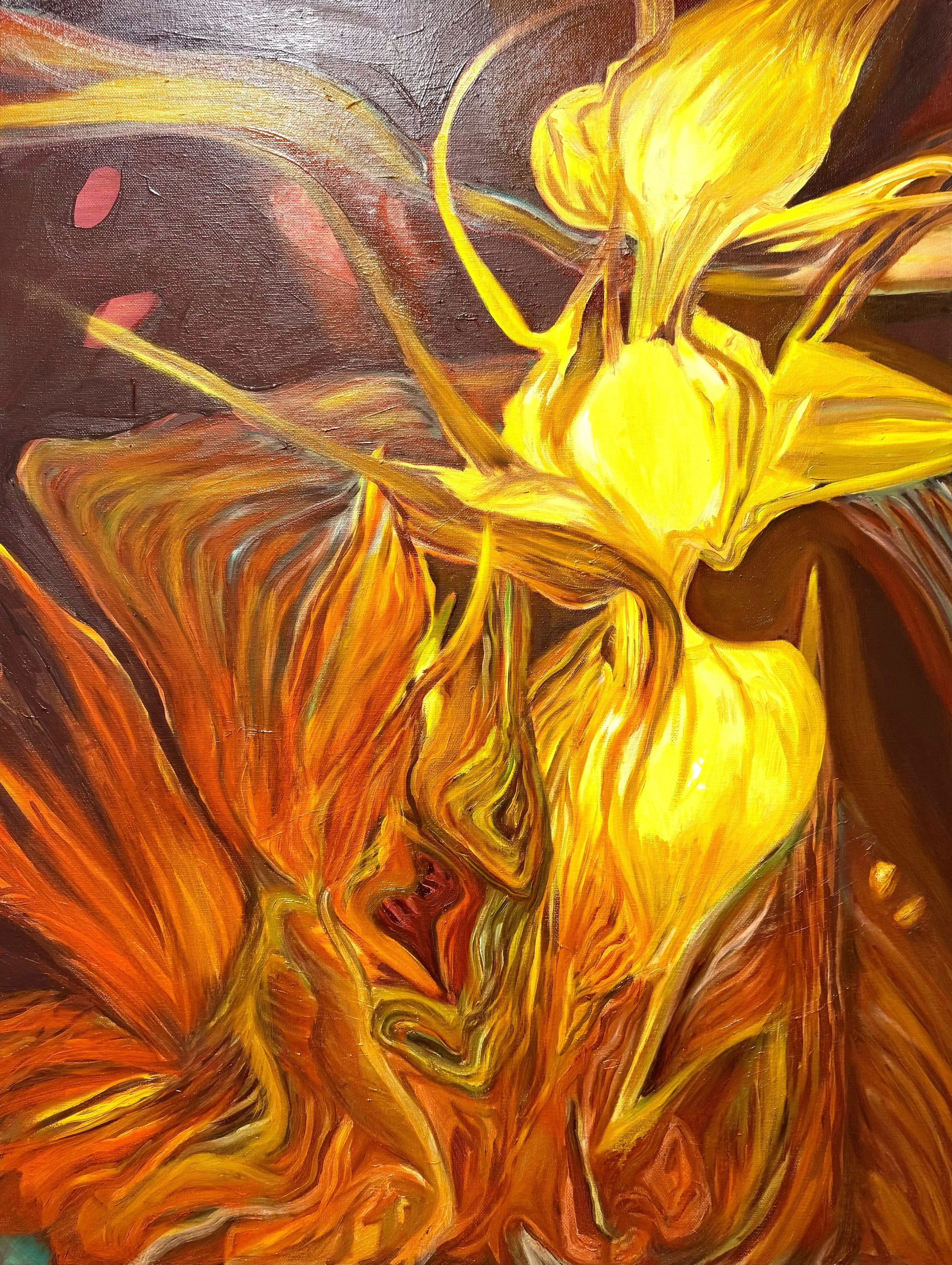 Phosphorous Anthesis.3 80 x 60 cm Oil on Canvas