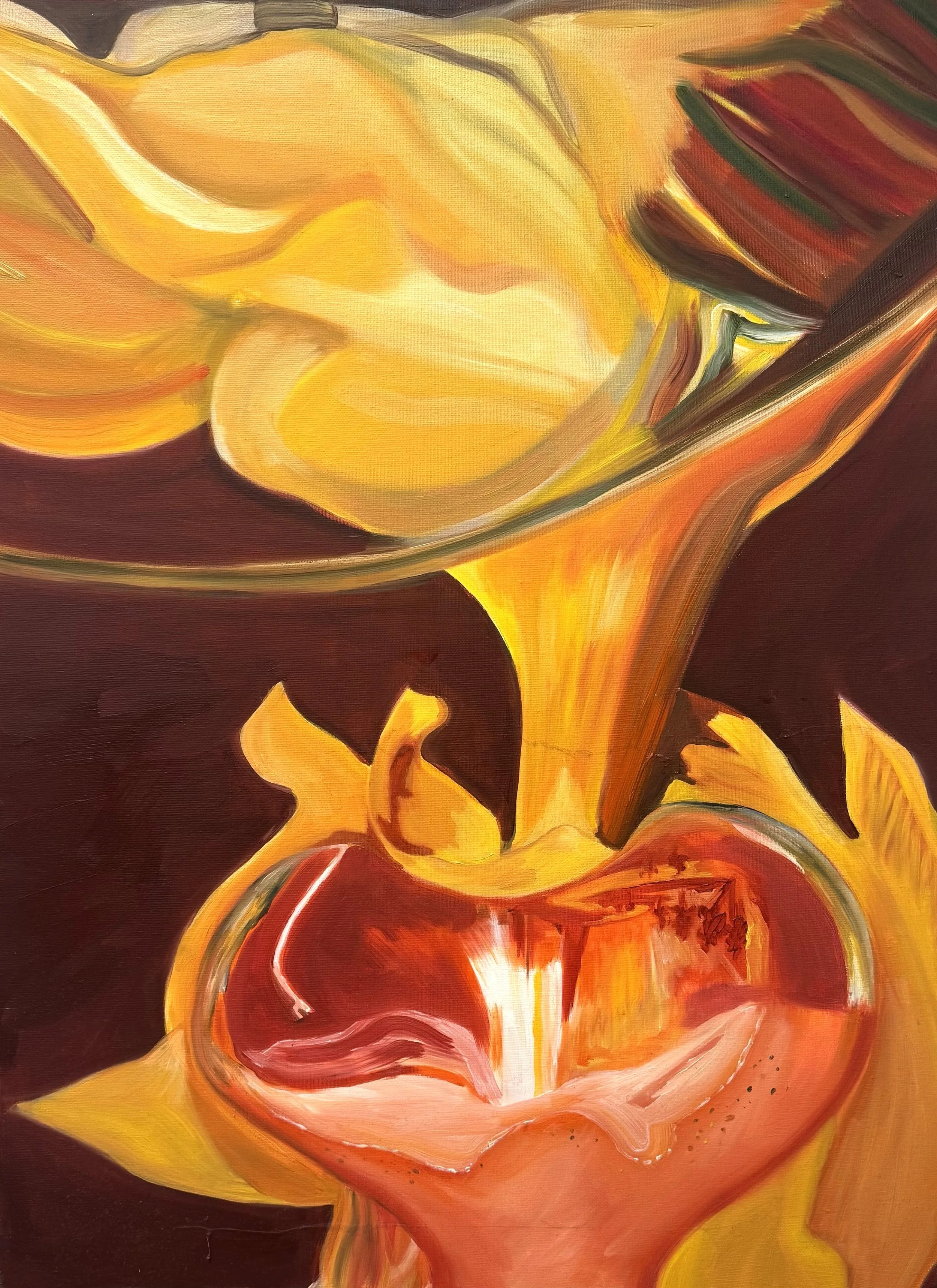 Phosphorous Anthesis.2 80 x 60 cm Oil on Canvas