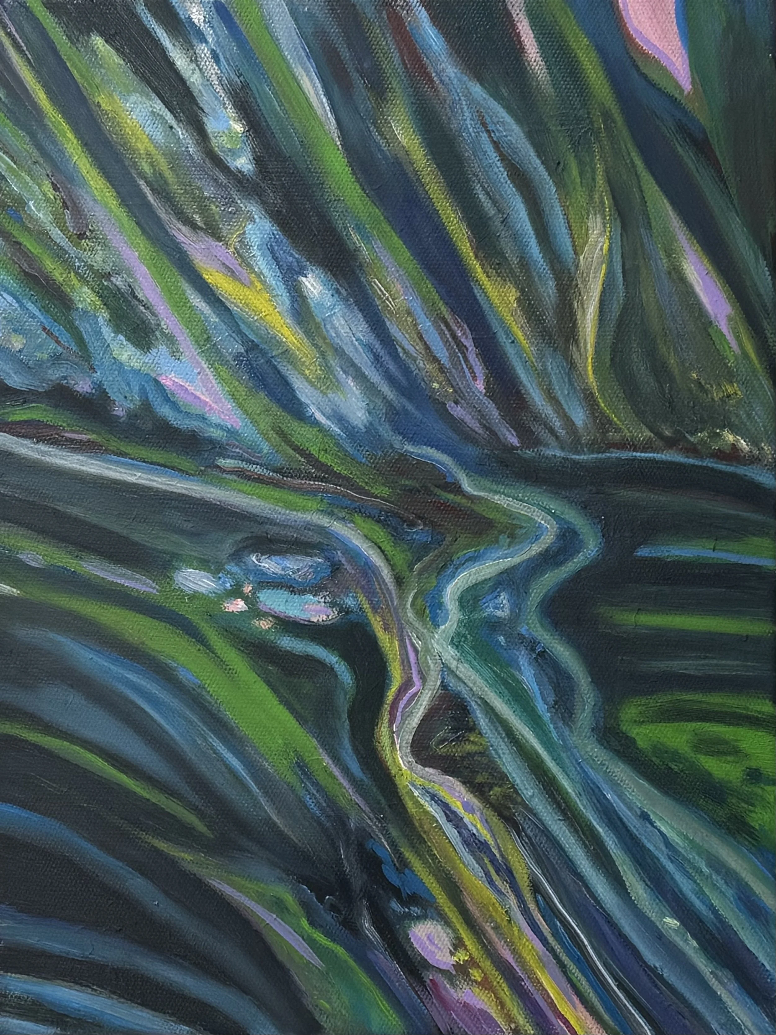 Feldspar 1 2025 Oil on Canvas  31 x 41 cm