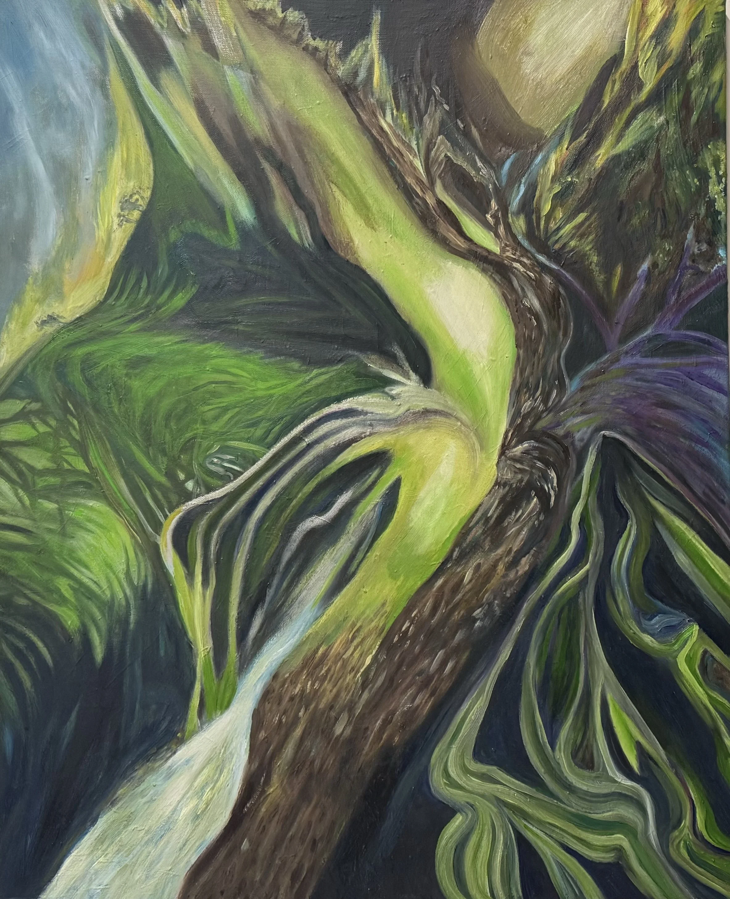 Feldspar 5 Oil on Canvas 20x30 cm