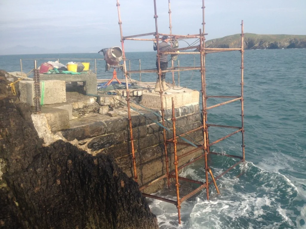 Jetty on Tudwal's Island