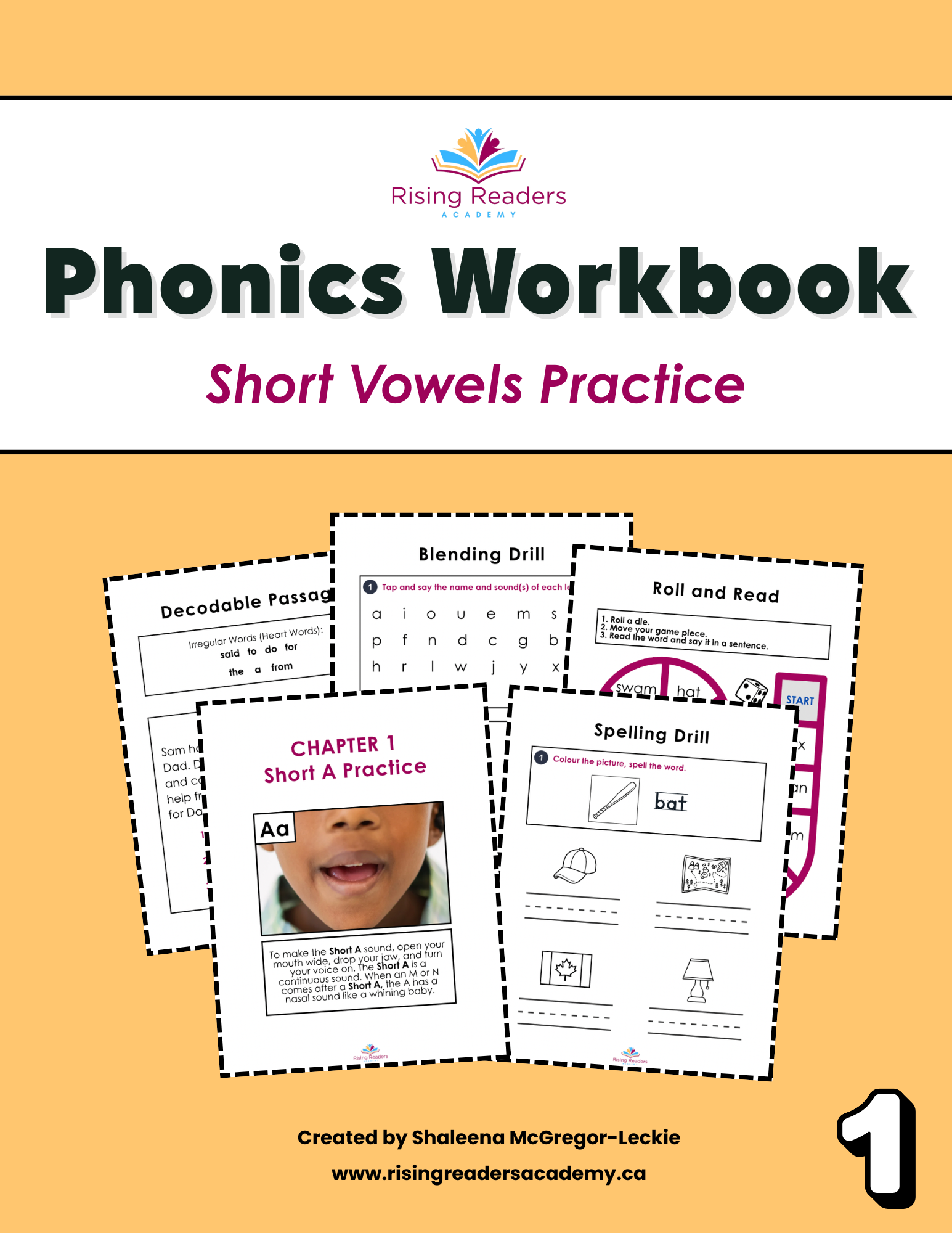 Rising Readers Academy Phonics Workbook - Unit 1.png
