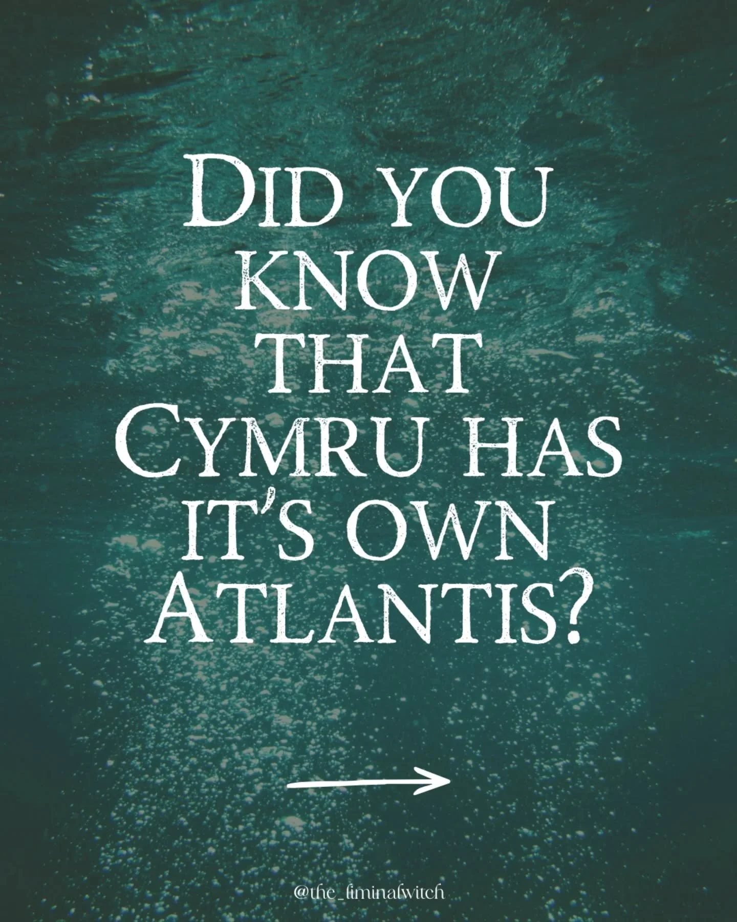 Have you heard of the Welsh Atlantis? 👇🏼

Cantre&rsquo;r Gwaelod is a legendary lost kingdom that is thought to have existed in the area now known as Cardigan Bay in Wales. It was believed to have rested on low-lying land, right next to the sea. 

