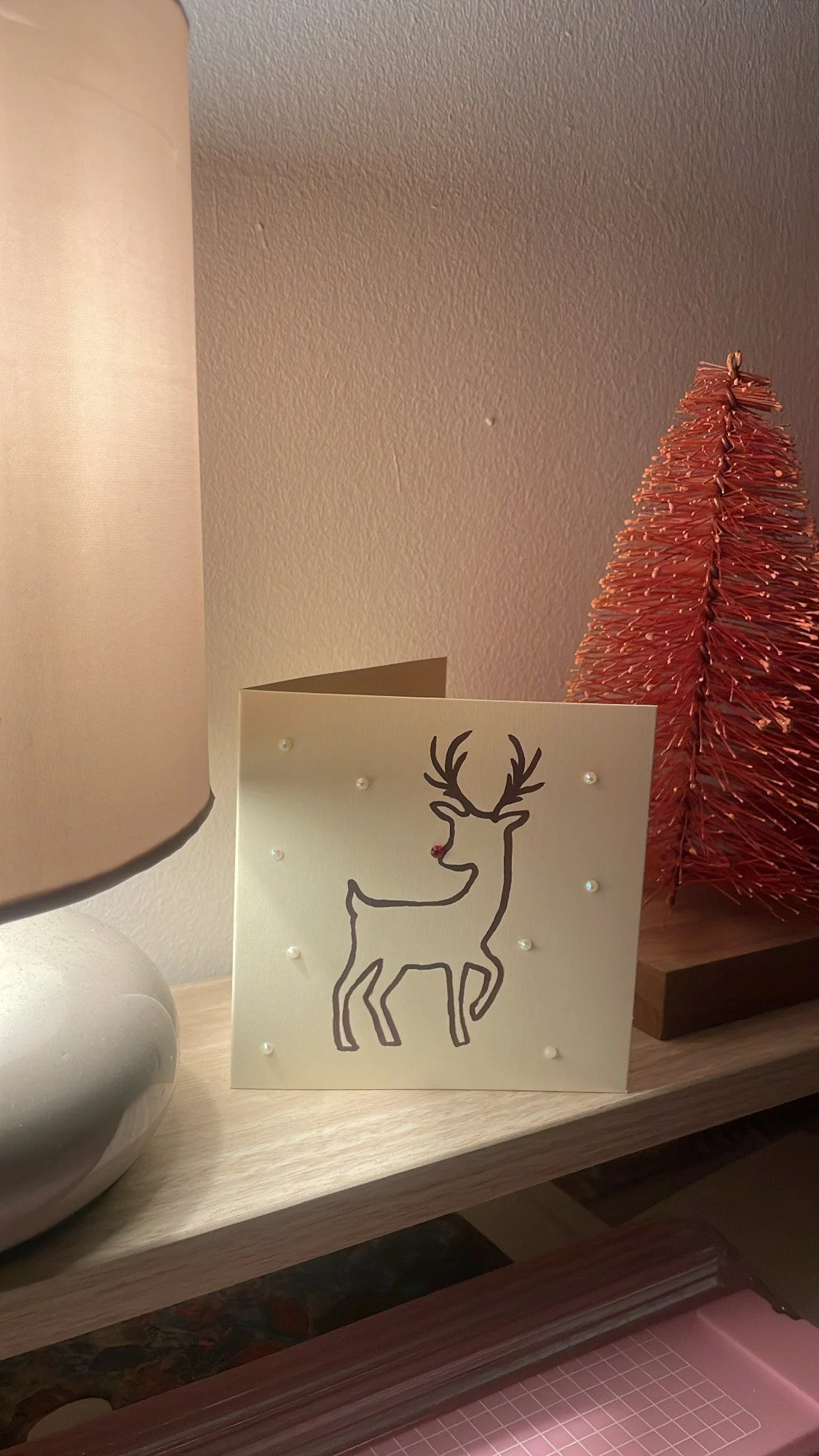 Rudolph card