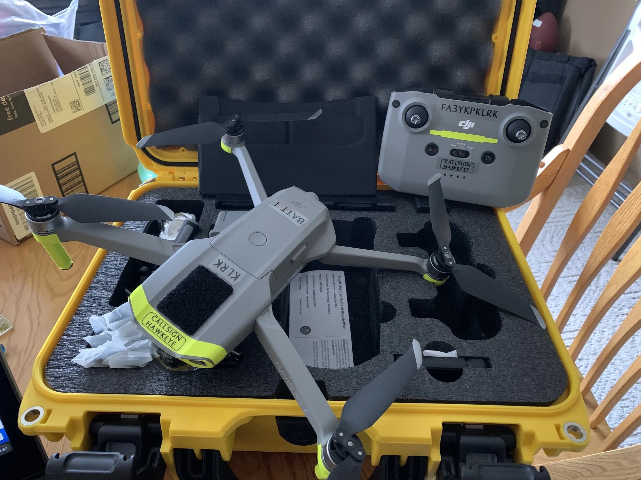 DJI Mavic 2 - Callsign HAWKEYE