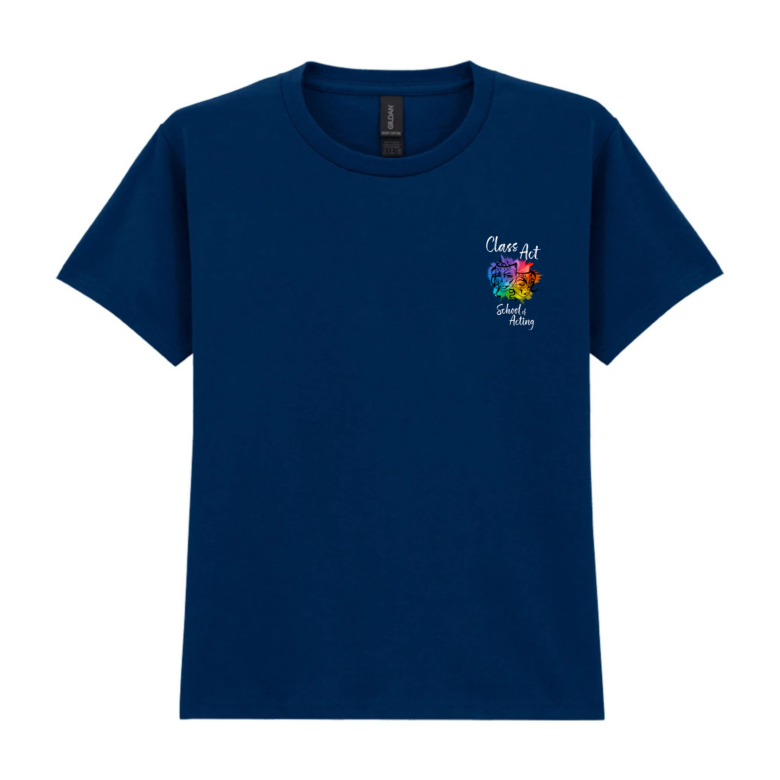 Navy Round Neck Children.png