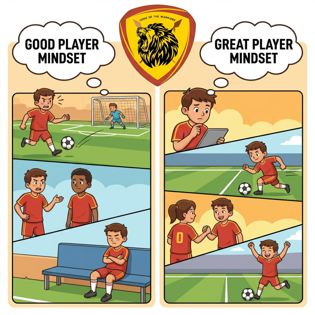 "The Mindset Difference Between Good Players and Great Players"