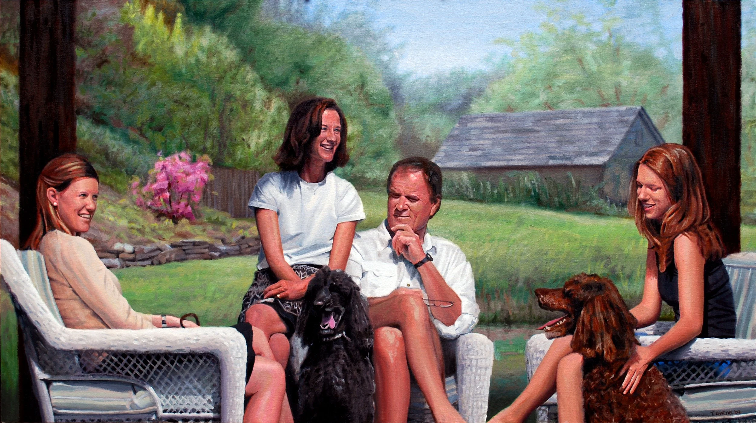 oil on canvas 60" x 36"