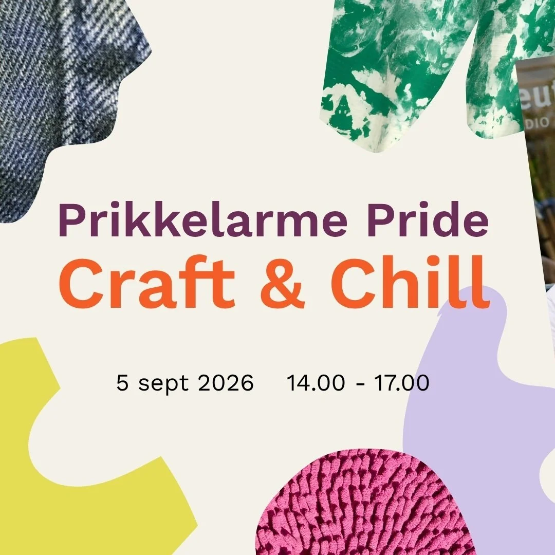 Zaterdag is @prideleiden 🌈 
Wil je Pride vieren, maar geen zin in de drukte? Kom naar het Volkshuis! Langs de route van de botenparade zorgen we voor een fijne setting waar je even kunt ontprikkelen of creatief bezig zijn.

Wat te verwachten?
🪡 Bak