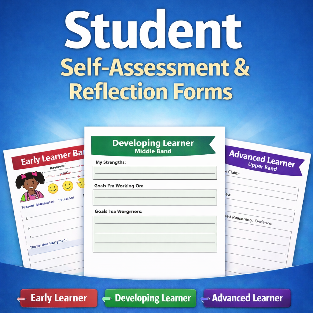 Student Self-Assessment & Reflection Form