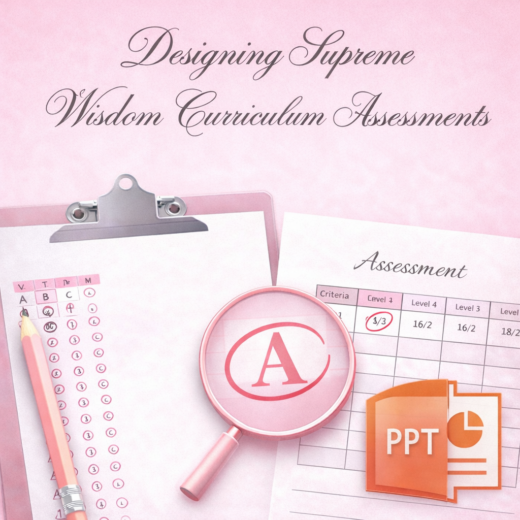 Designing Supreme Wisdom Curriculum Assessments