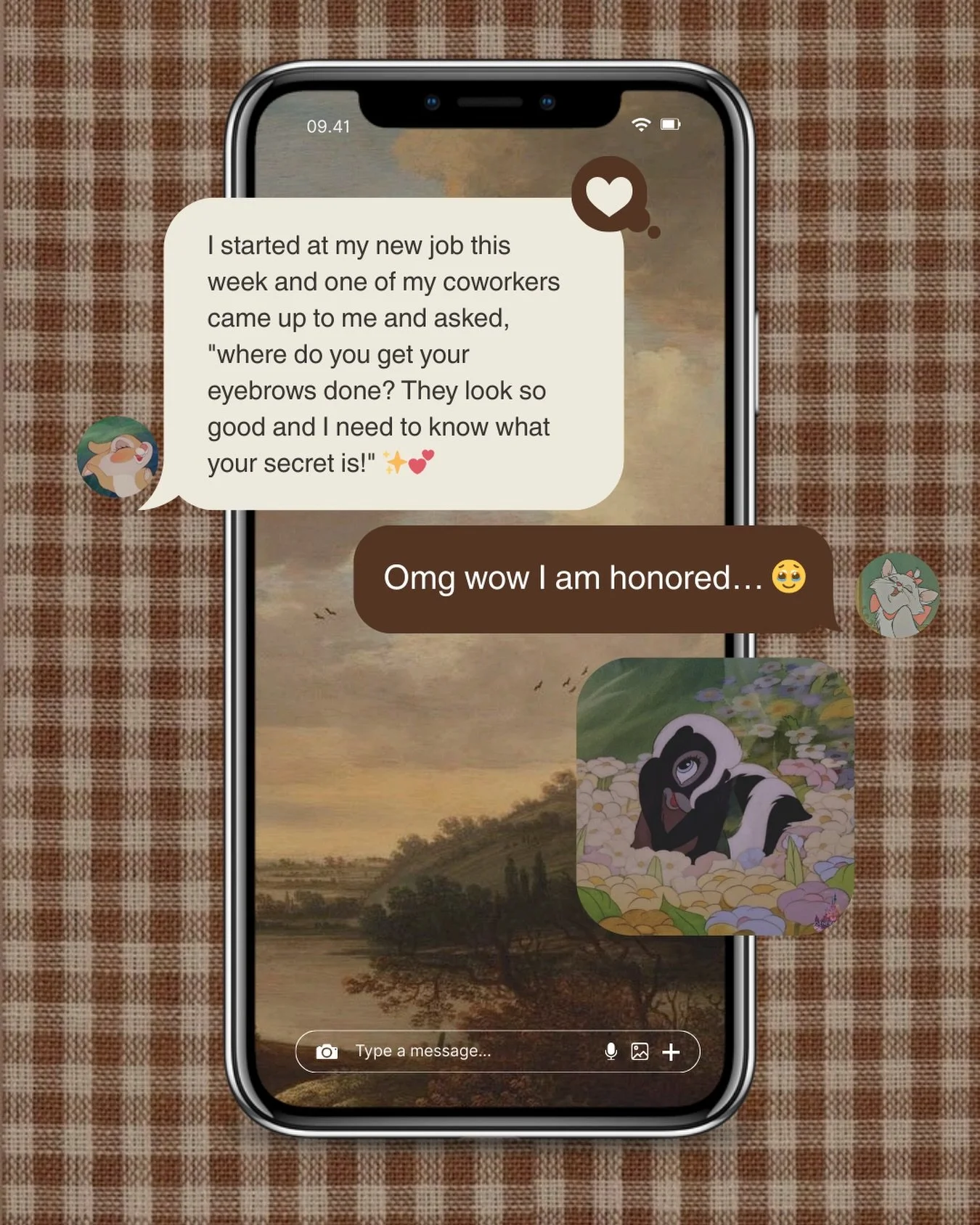 messages like these make me blush 🥹🍓🤍🫶🏻