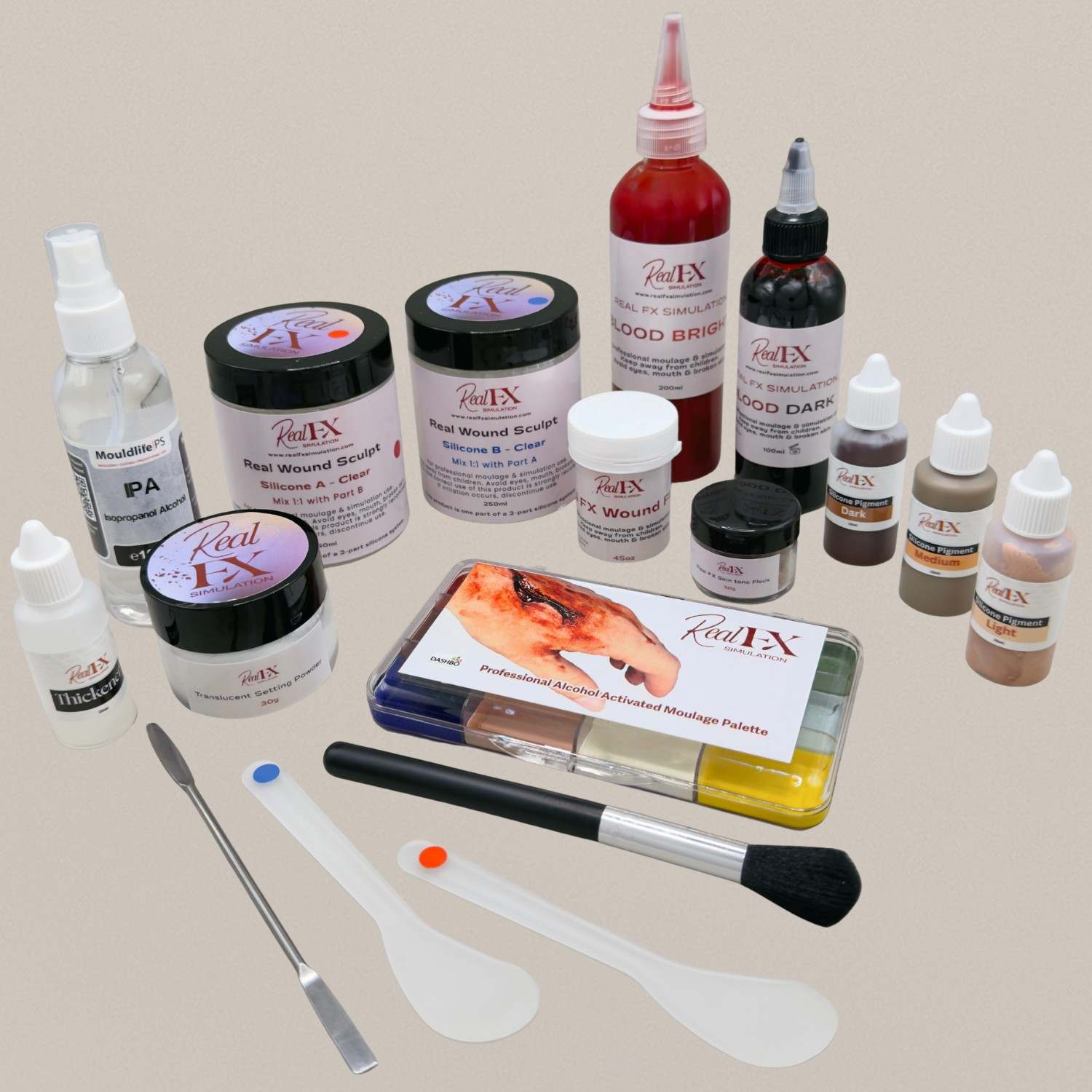 Real Wound Silicone Essentials Kit