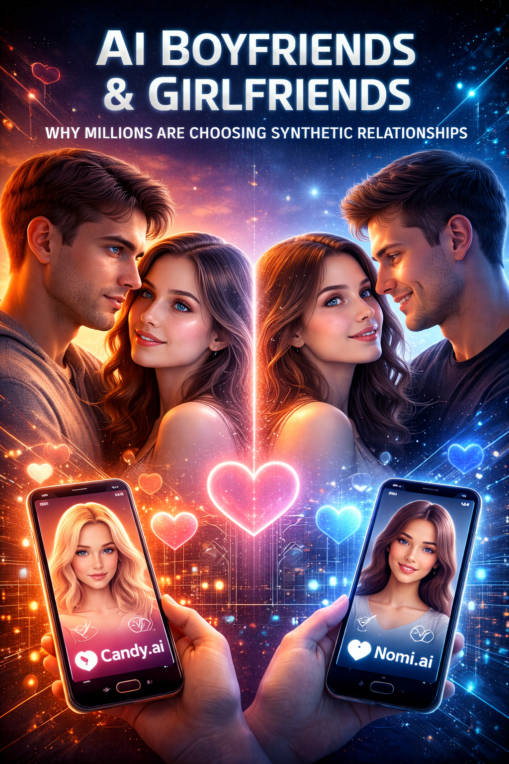AI Boyfriends &amp; Girlfriends: Why Millions Are Choosing Synthetic Relationships